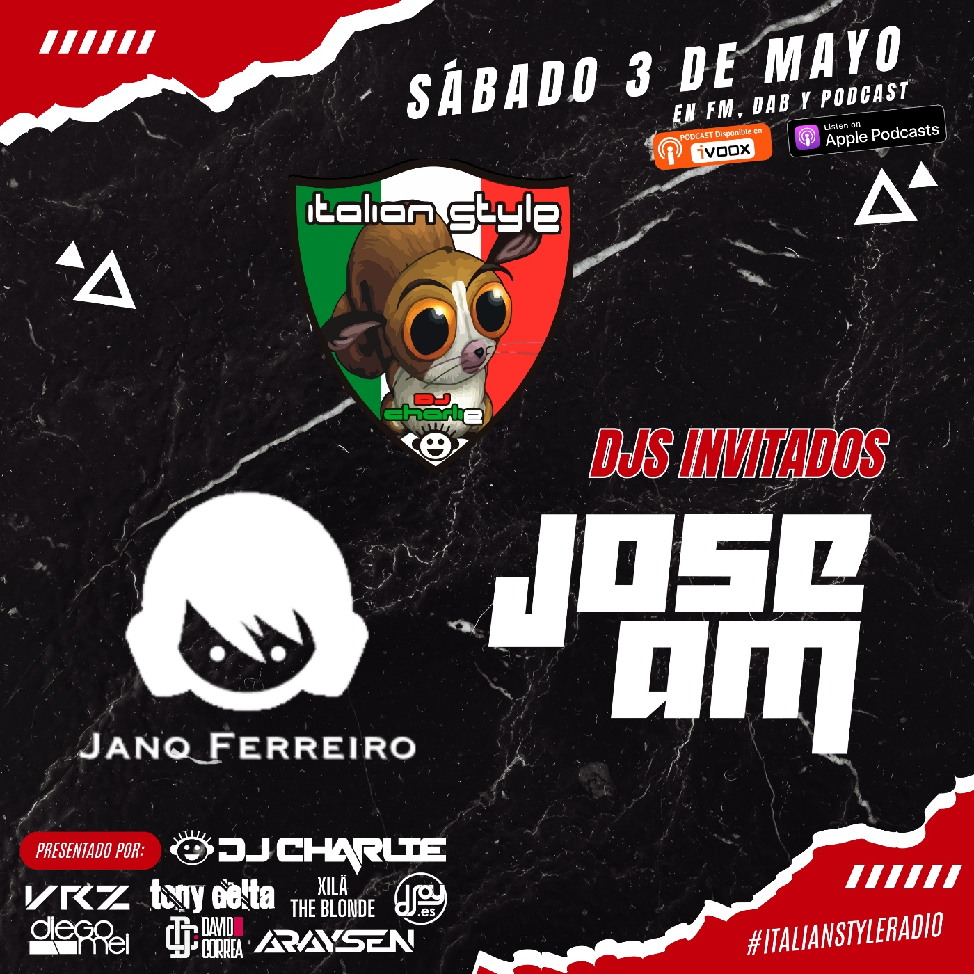 ITALIAN STYLE radio show 984 03-05-2025 episode artwork