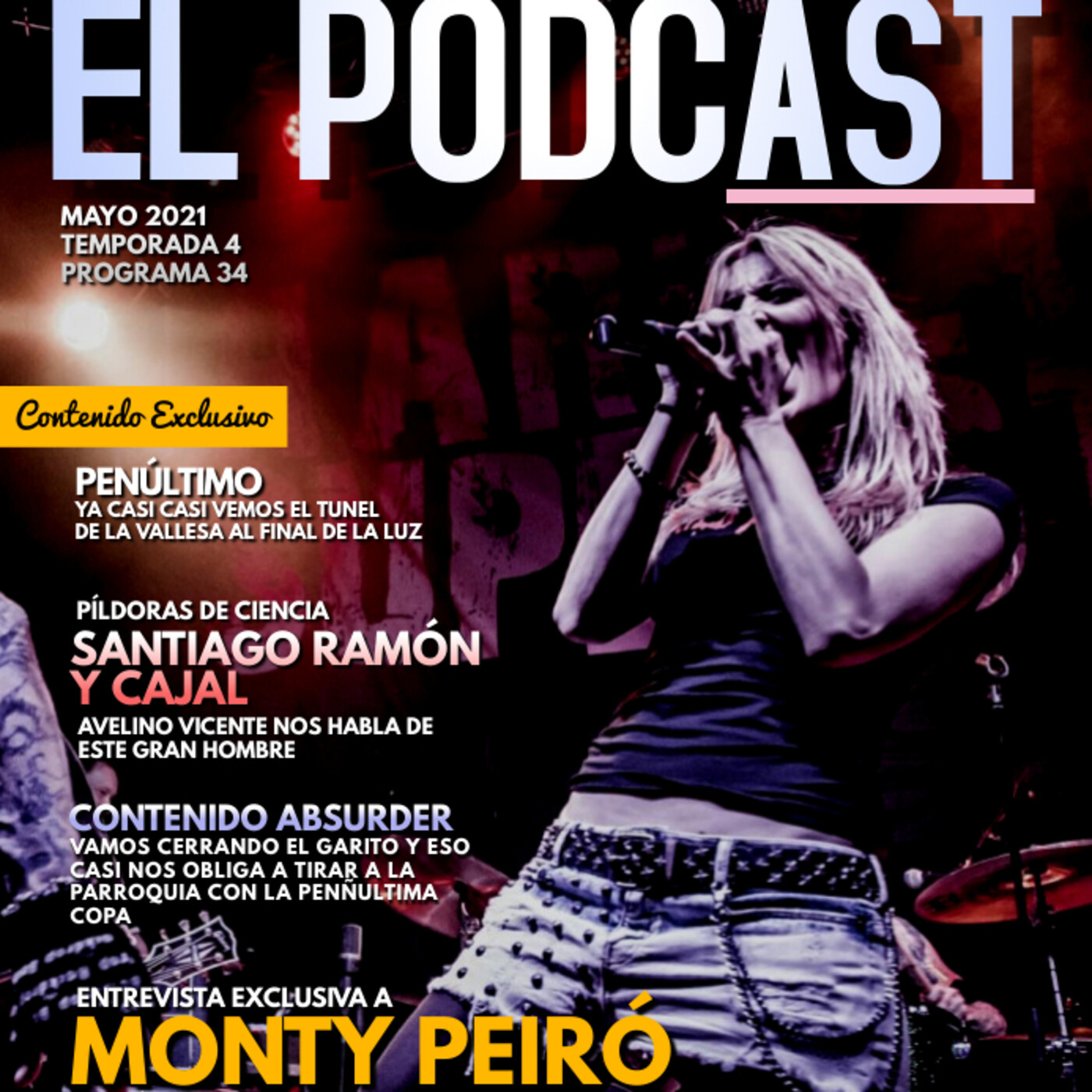 Acero y Vida.4x34. Monty Peiró. Rock and Roll. Heavy Metal. Santiago Ramón y Cajal episode artwork