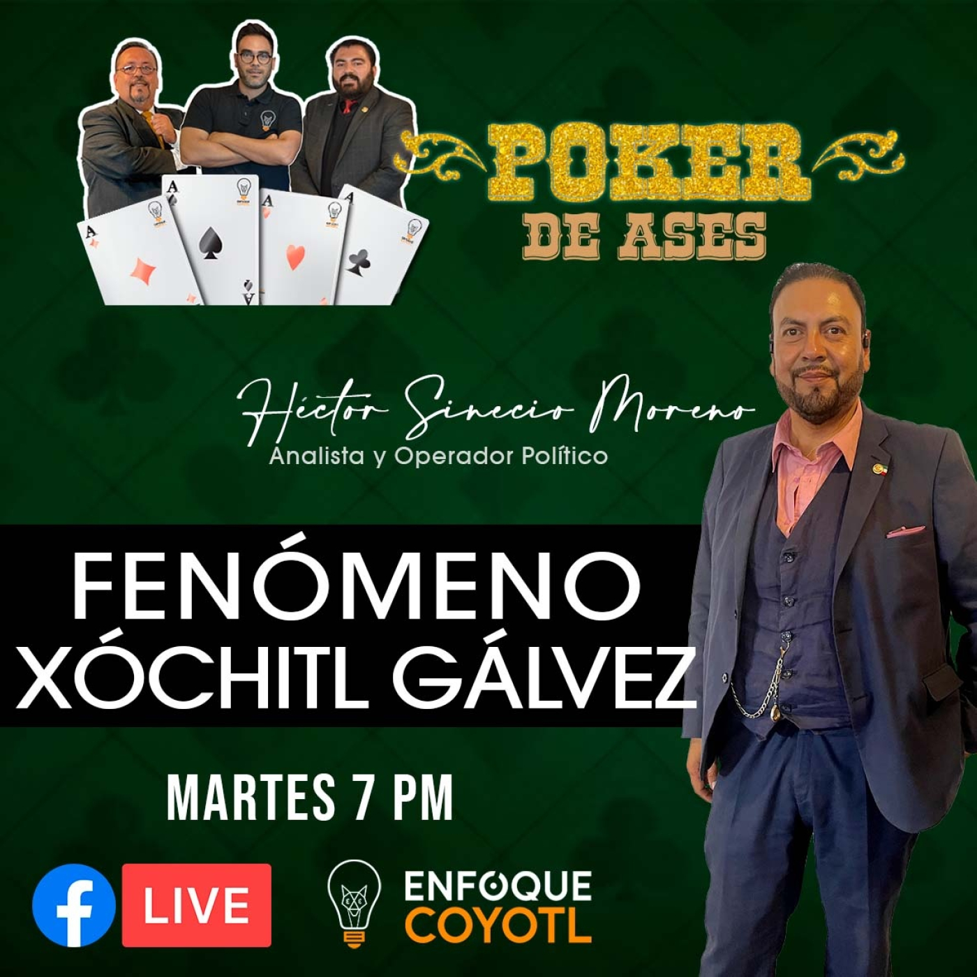 POKER DE ASES - CON ENFOQUE
