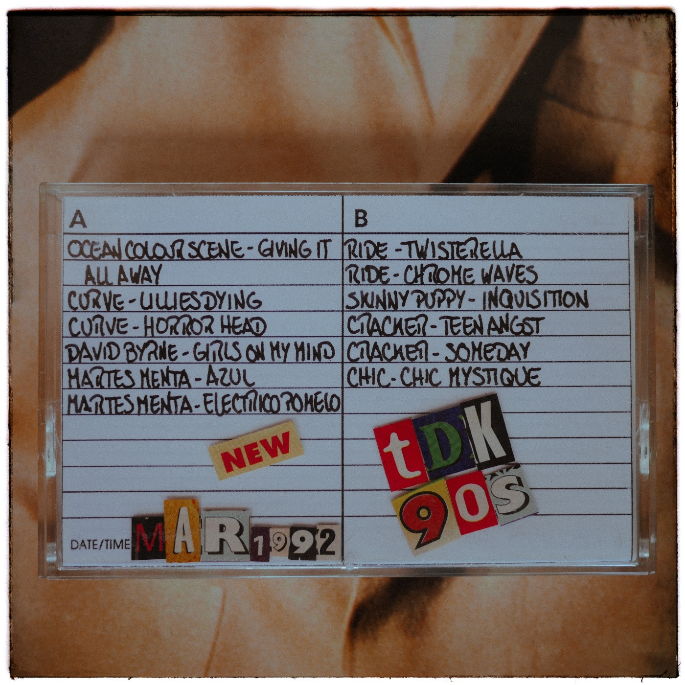 TDK 90s #96 - Marzo 1992 (Martes Menta - David Byrne - Cracker) episode artwork