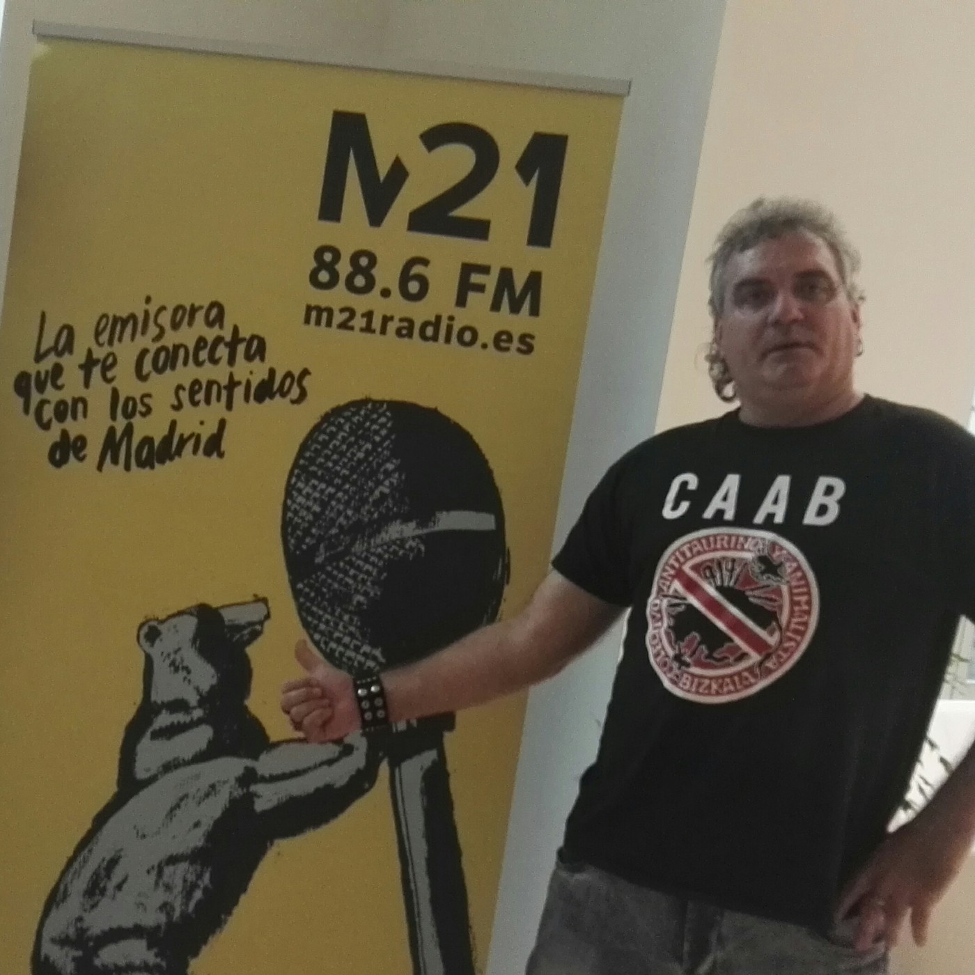Alberto Cañas en M21