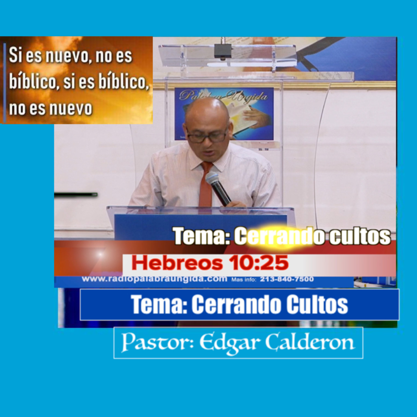 Edgar Calderon Tema: Cerrando cultos episode artwork