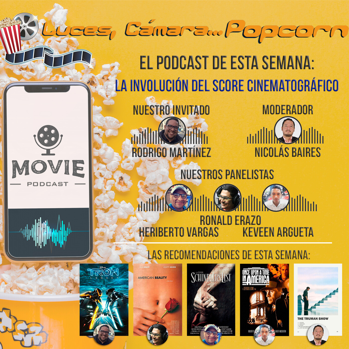 Luces Cámara Popcorn