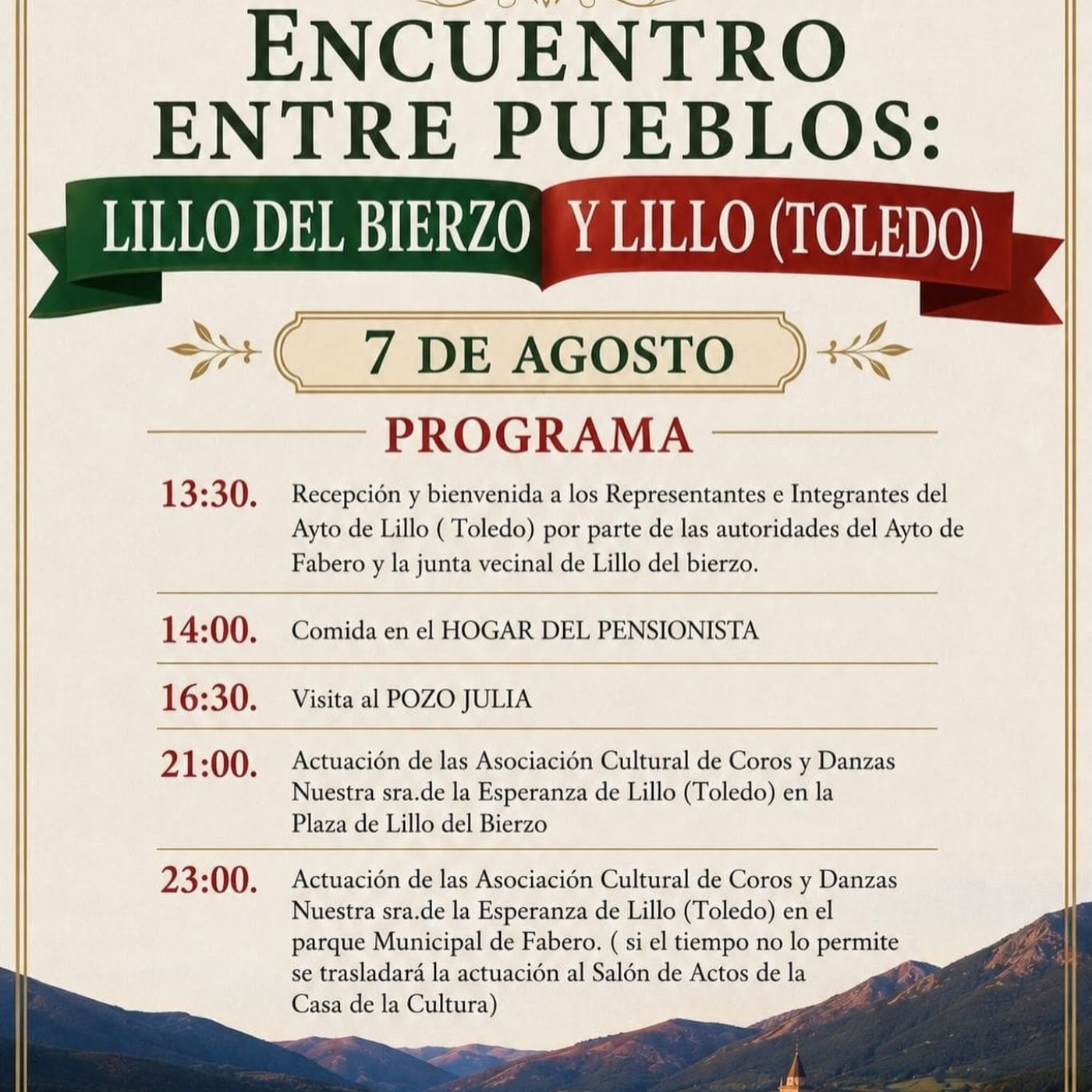 Fiesta de hermanamiento en Lillo del Bierzo 6 agosto 2026 episode artwork