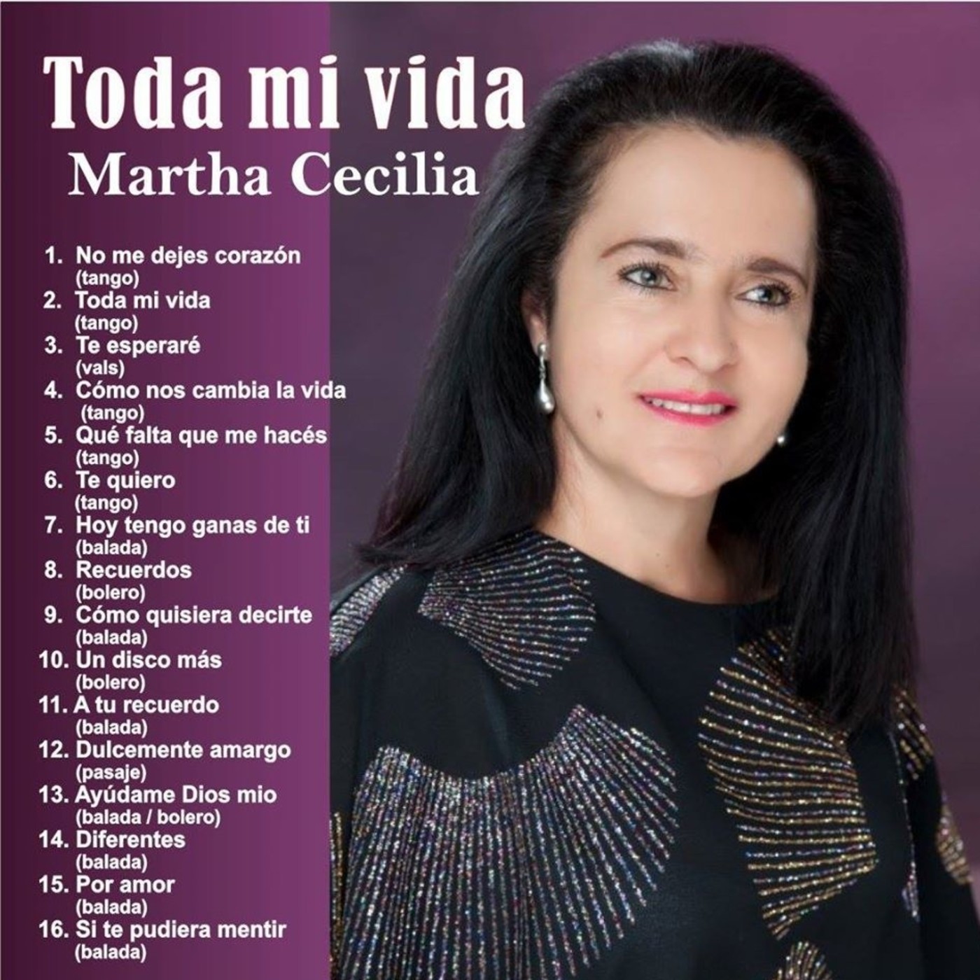 TODA MI VIDA - MARTHA CECILIA ZULUAGA
