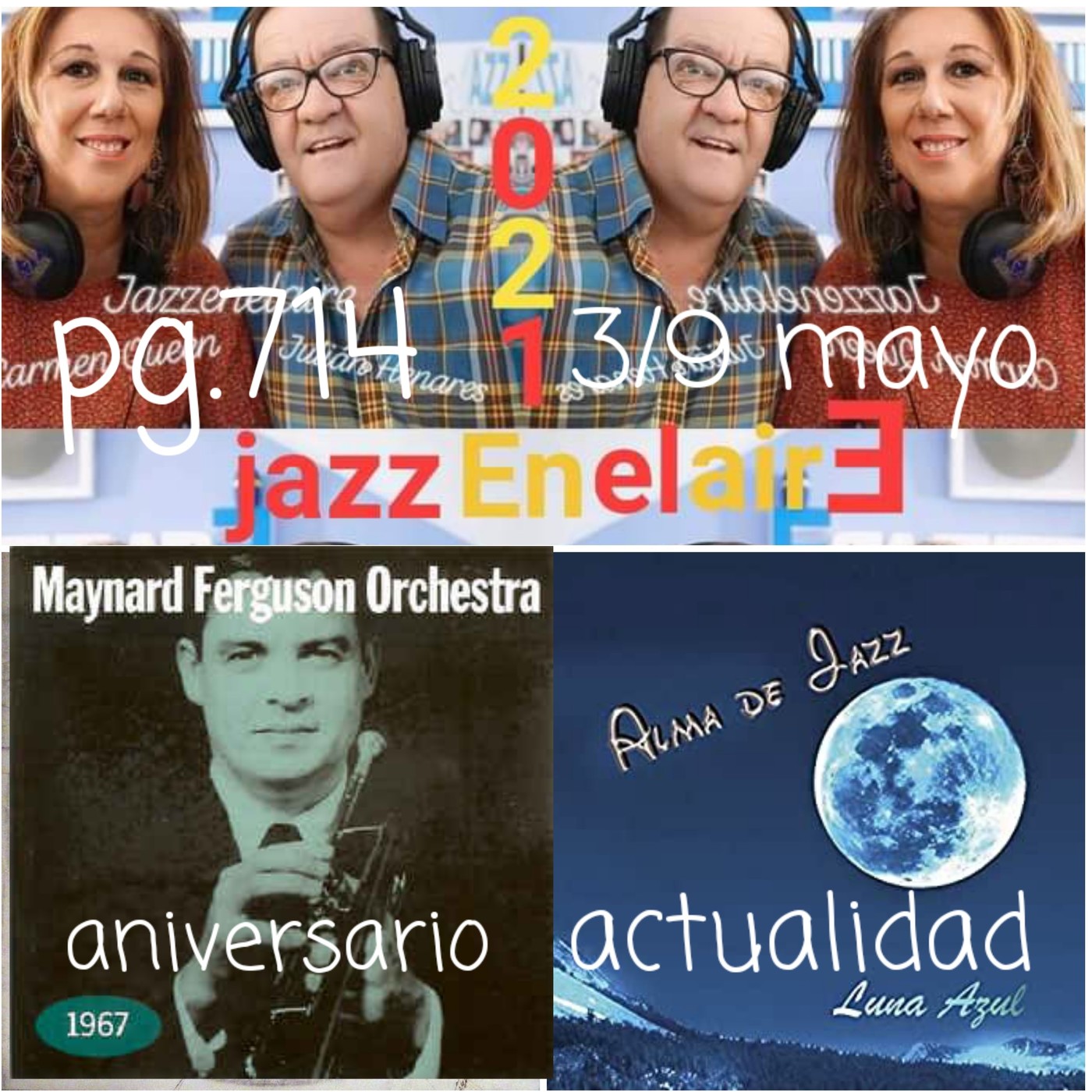 Jazzenelaie prog.nº714 STANDAR SEMANAL.-Love is here to stay -JAZZANIVERSARIO.-Maynard Ferguson Orchestra.-1967.-JAZZACT episode artwork
