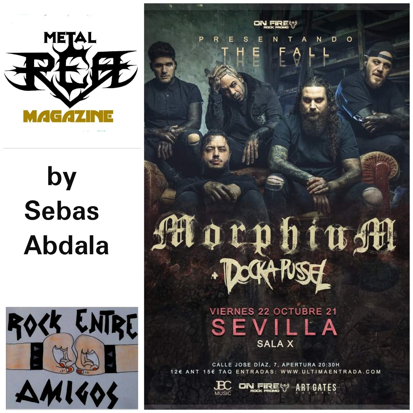 P-REA Pequeña Dosis Metálica (Cronica Morphium y Docka Pussel en Sevilla) episode artwork