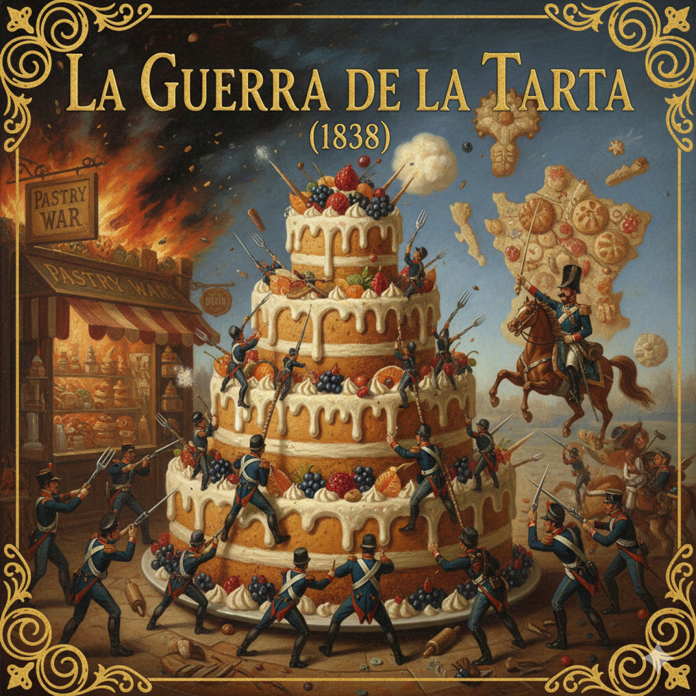 La Guerra de la Tarta (1838) episode artwork