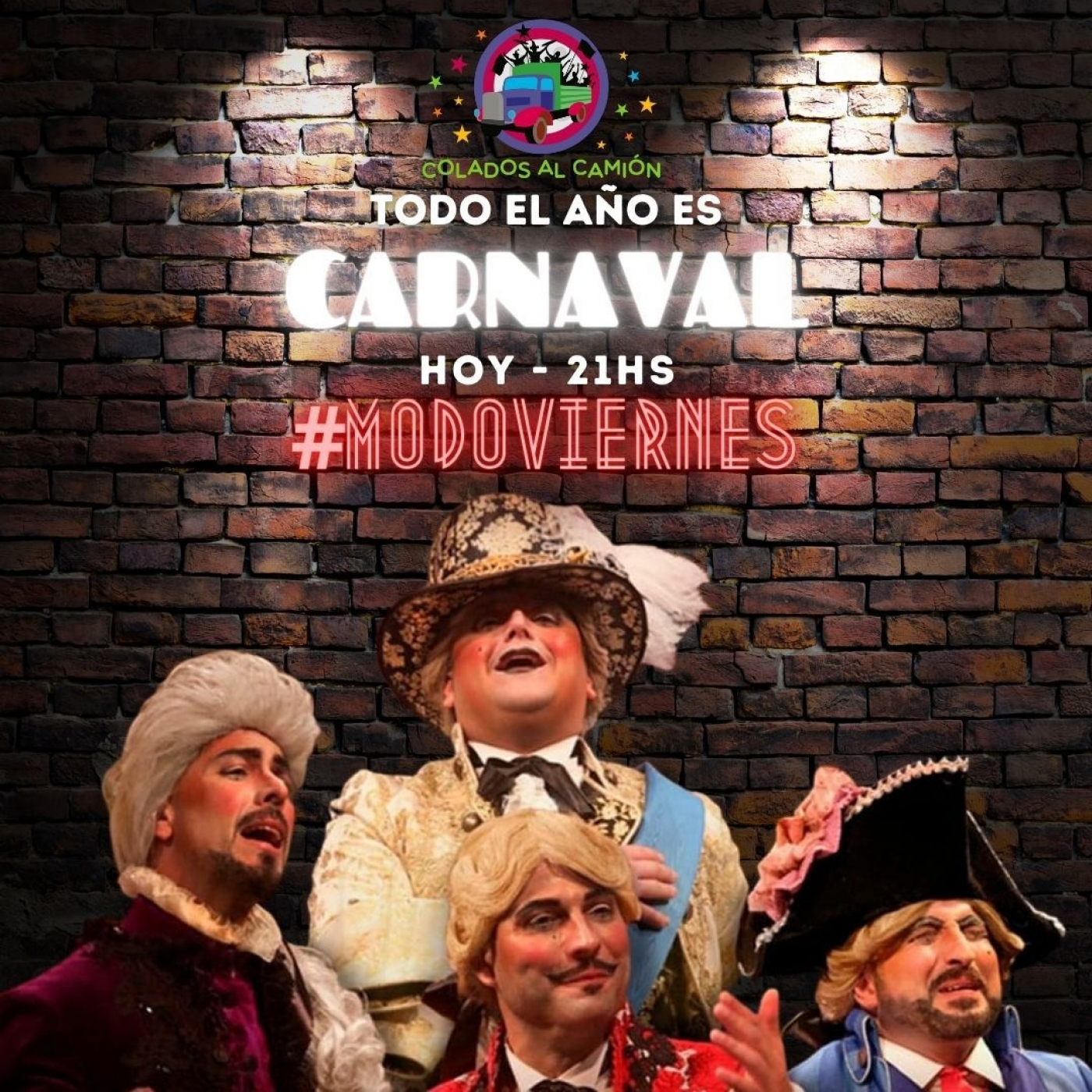 Colados al Camión