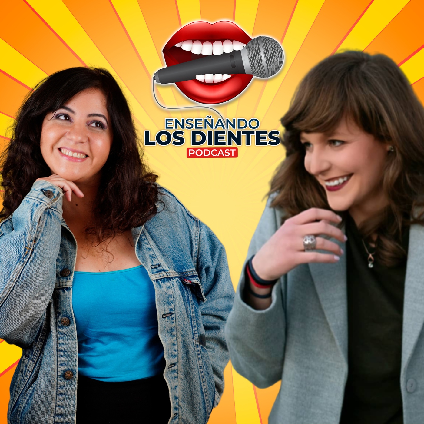 Enseñando los dientes