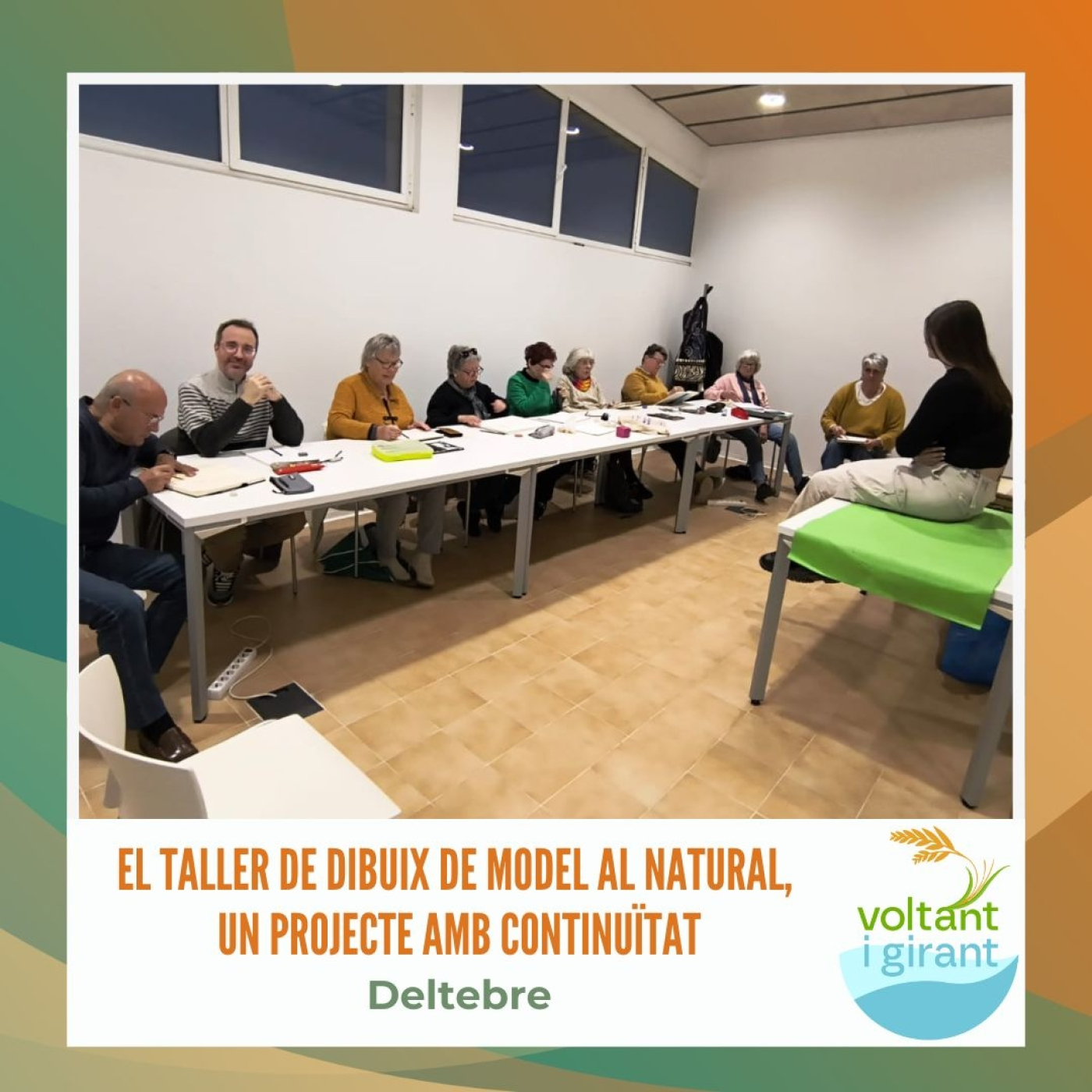 El taller de dibuix de model al natural, un projecte amb continuïtat episode artwork