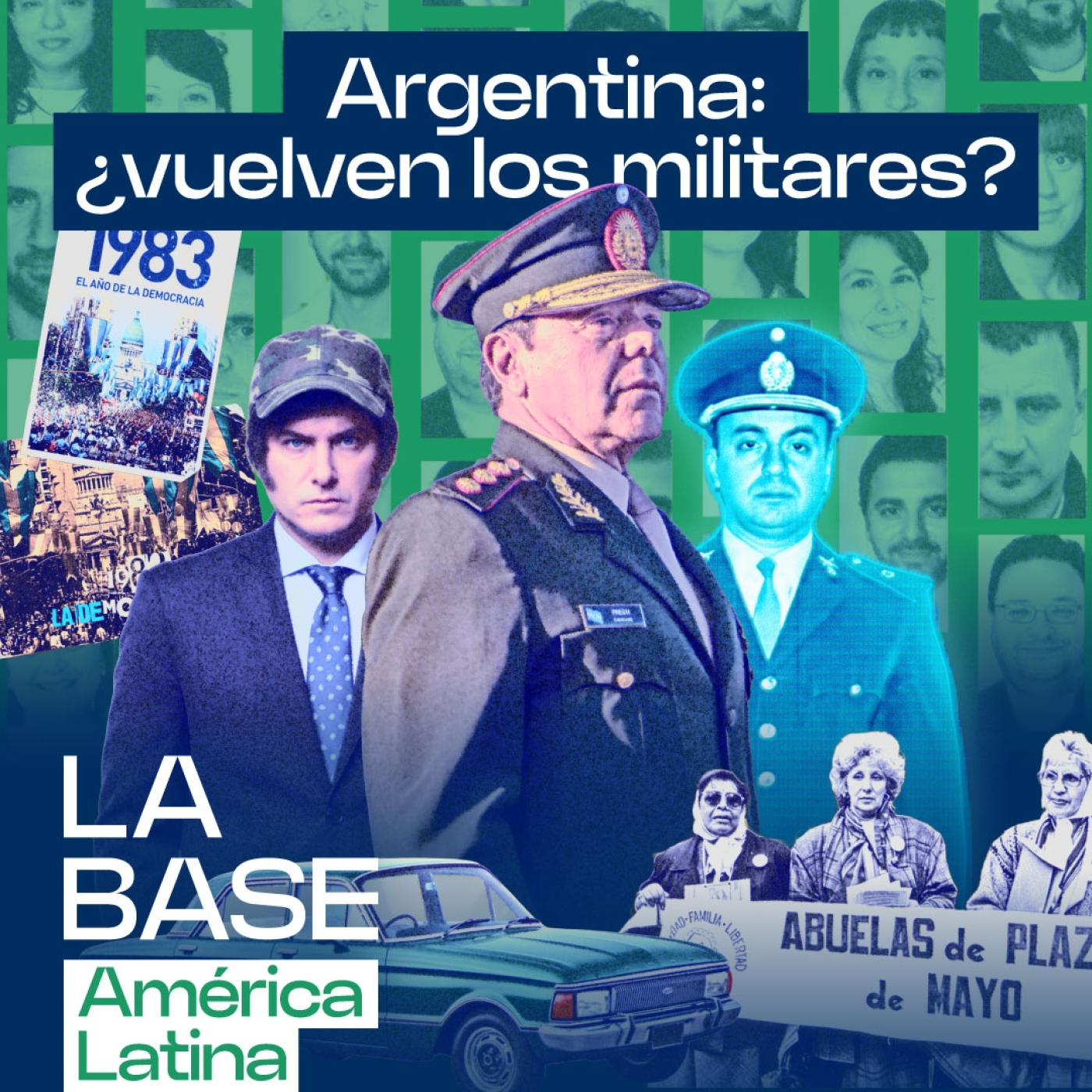 Militares al poder en Argentina: ¿por qué preocupa el nuevo Ministro de Defensa? | La BaseLatam 1x99 episode artwork