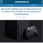 XBOX Series X, no tendrá exclusivos hasta 2021 (o 2022) - El Arte Muere Gaming.