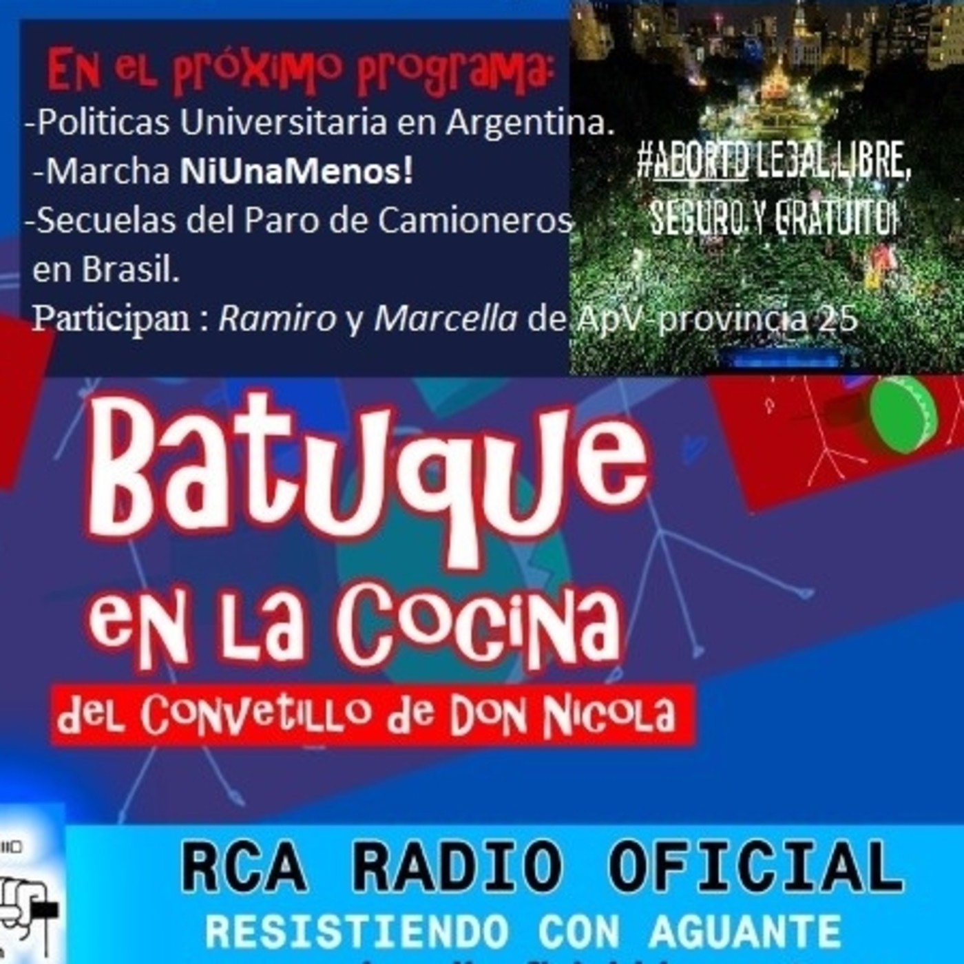 BATUQUE en la COCINA...NiUnaMenos! episode artwork