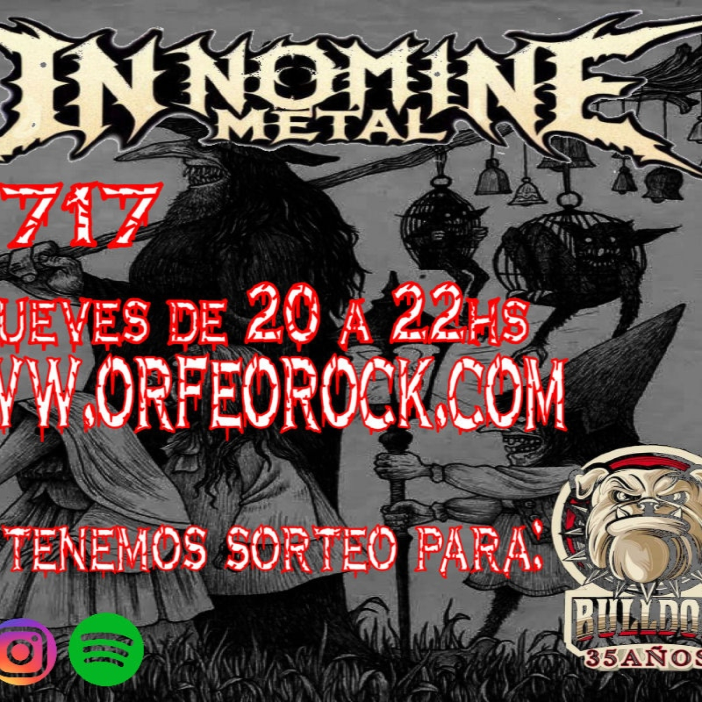 In Nomine Metal 717 - 31-10-2024 - Sorteo Bulldog episode artwork