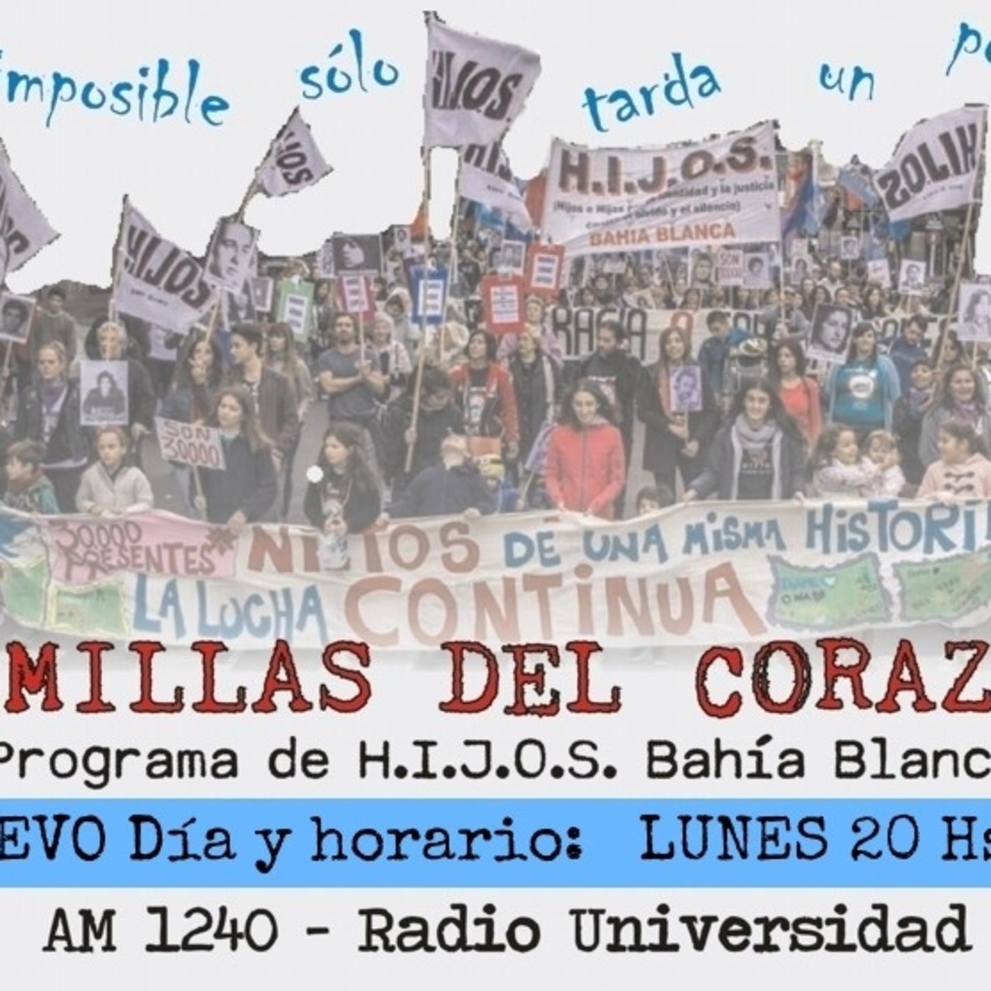 Semillas del Corazón Programa de HIJOS BahiaBlanca
