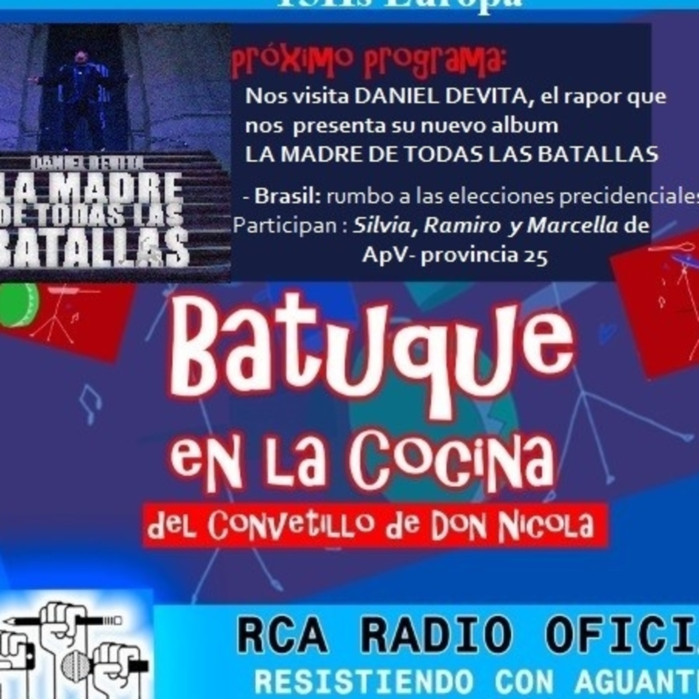 BATUQUE en la COCINA...con DANIEL DEVITA