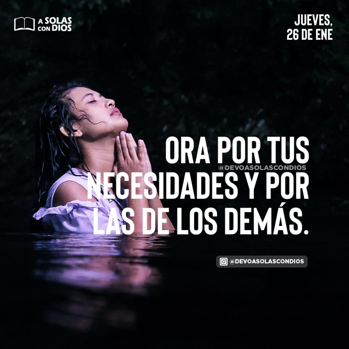 A Solas con Dios