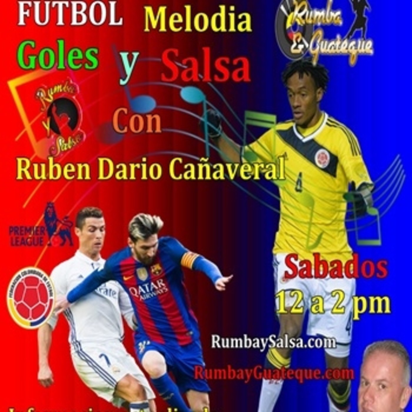 FUTBOL, MELODIA, GOLES y SALSA.