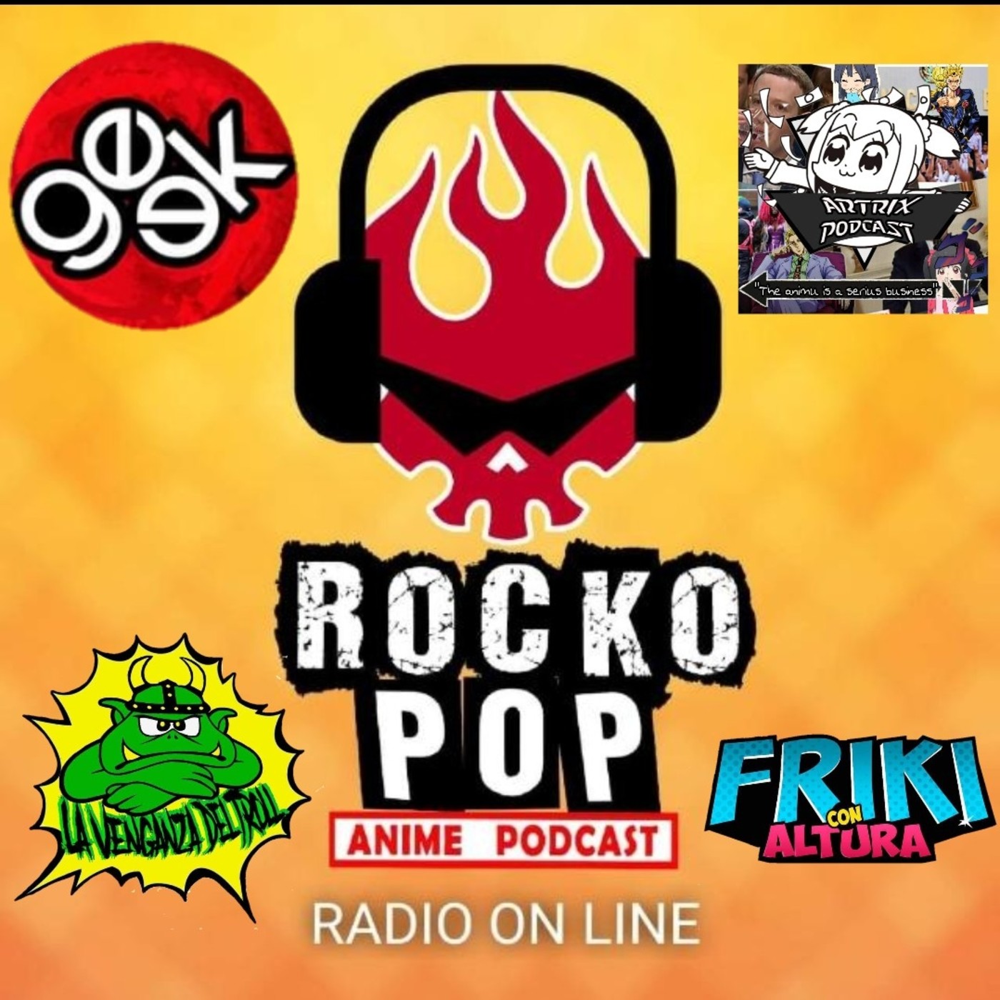 Rocko Pop Mega Crossover ¡¡¡Día del podcast y  transmisión multimedia Boliviano!!! episode artwork