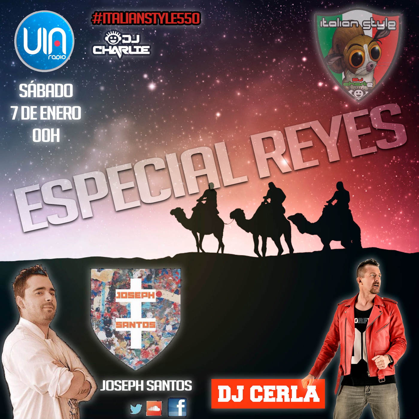 Italian style radio show 550 07/01/2017 parte 1 episode artwork