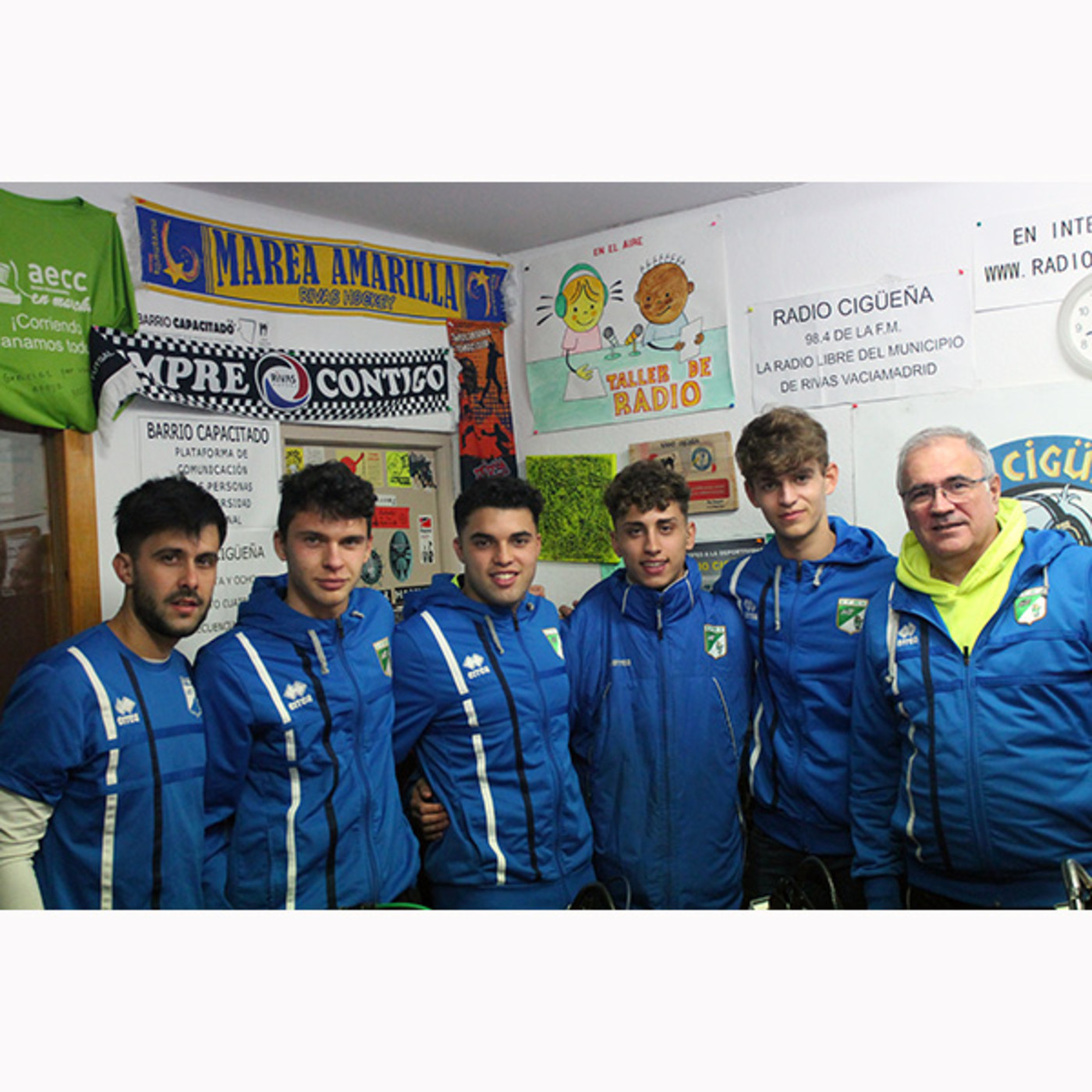 19-11-19 Entrevista a integrantes del equipo Aficionado "B" de la Escuela de Fútbol de Rivas episode artwork