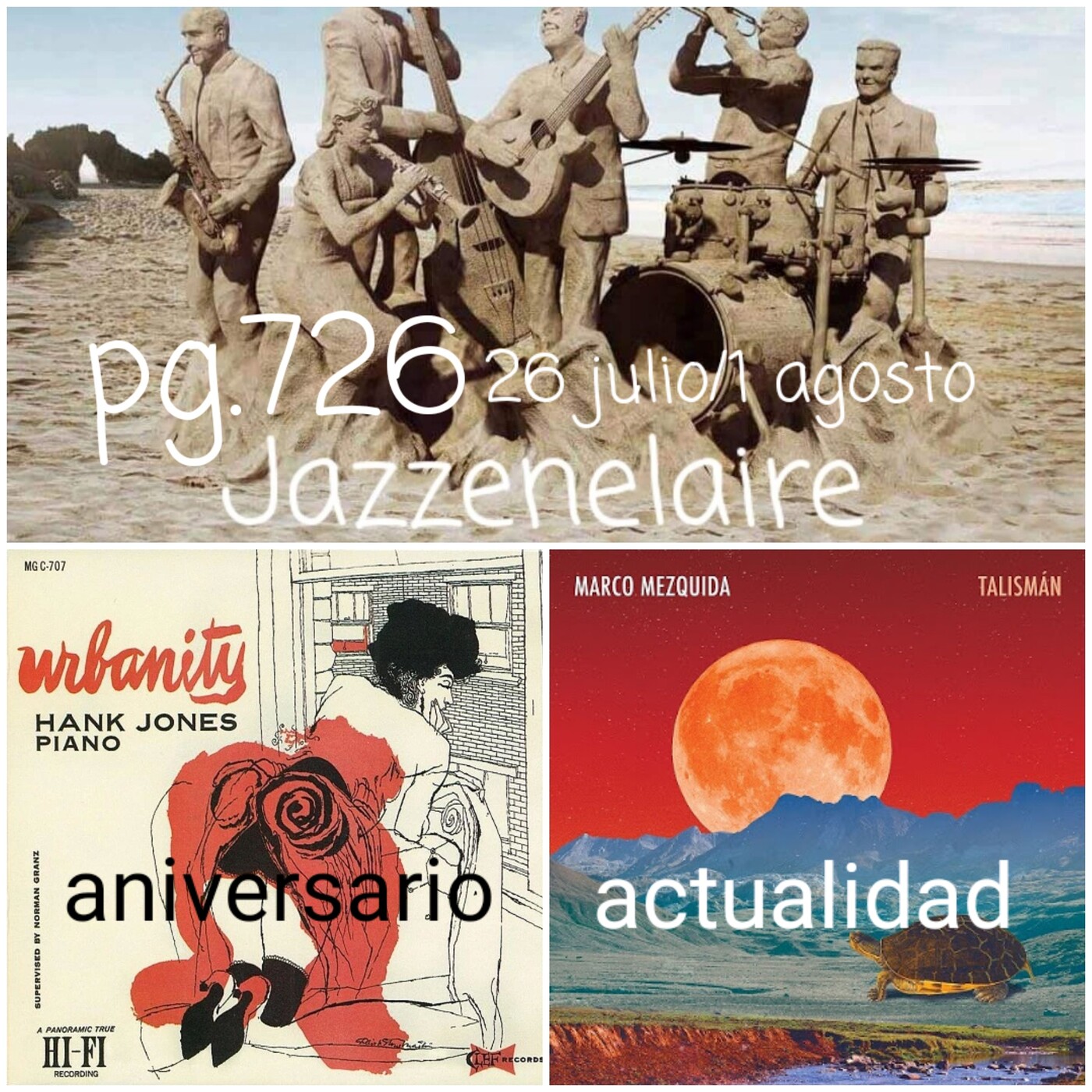 Jazzenelaire prog.nº 726 STANDARS SEMANAL.-.On Green Dolphin Street,JAZZANIVERSARIO.-Hank Jones-Urbanity.-JAZZACTUALIDAD episode artwork