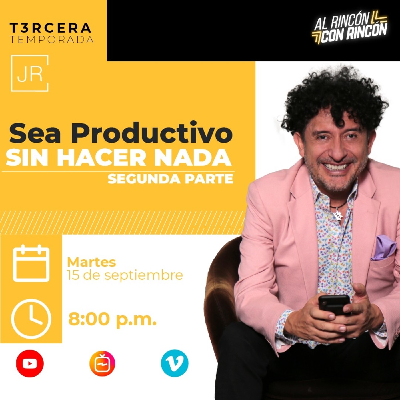 Al Rincón con Rincón