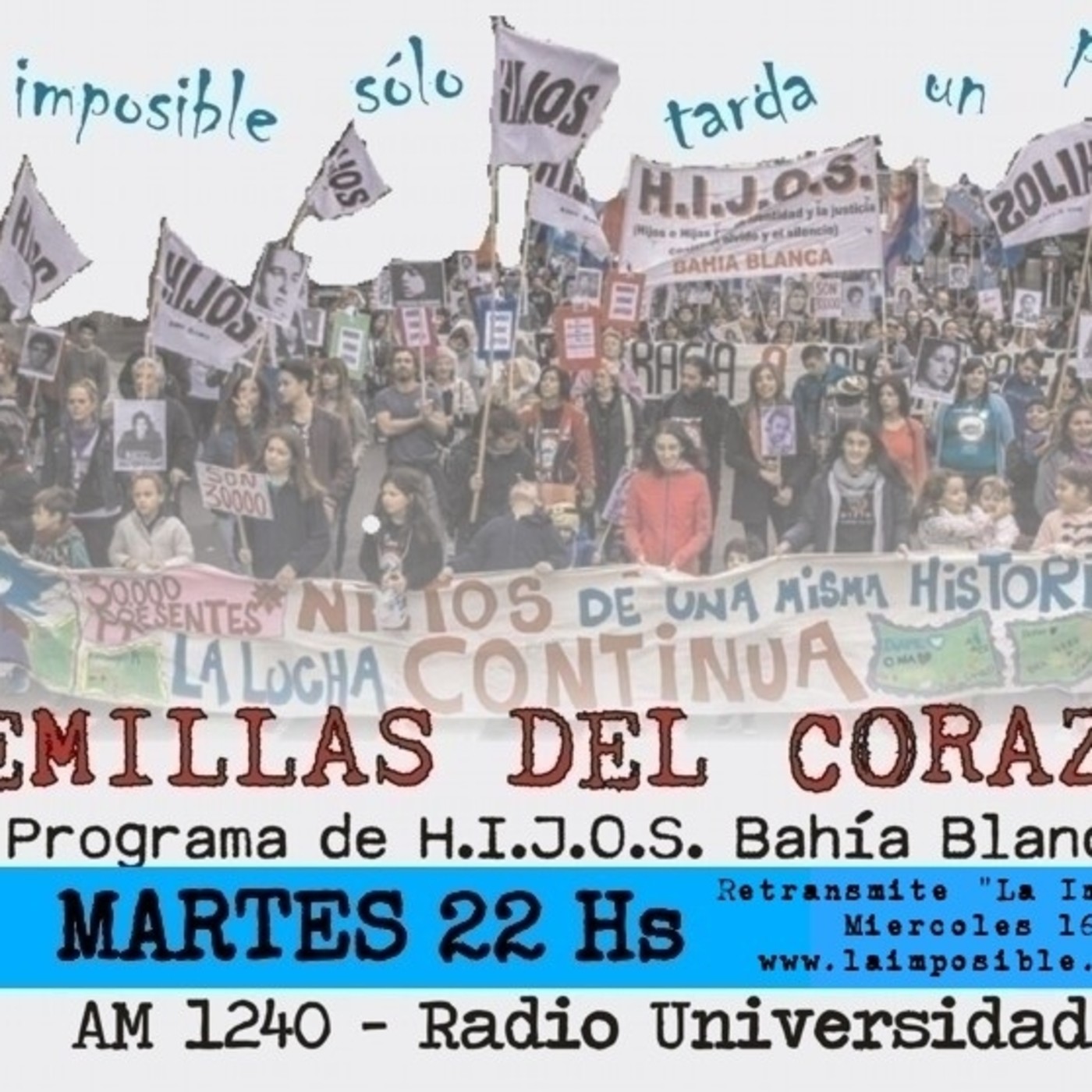 Semillas del Corazón Programa de HIJOS BahiaBlanca