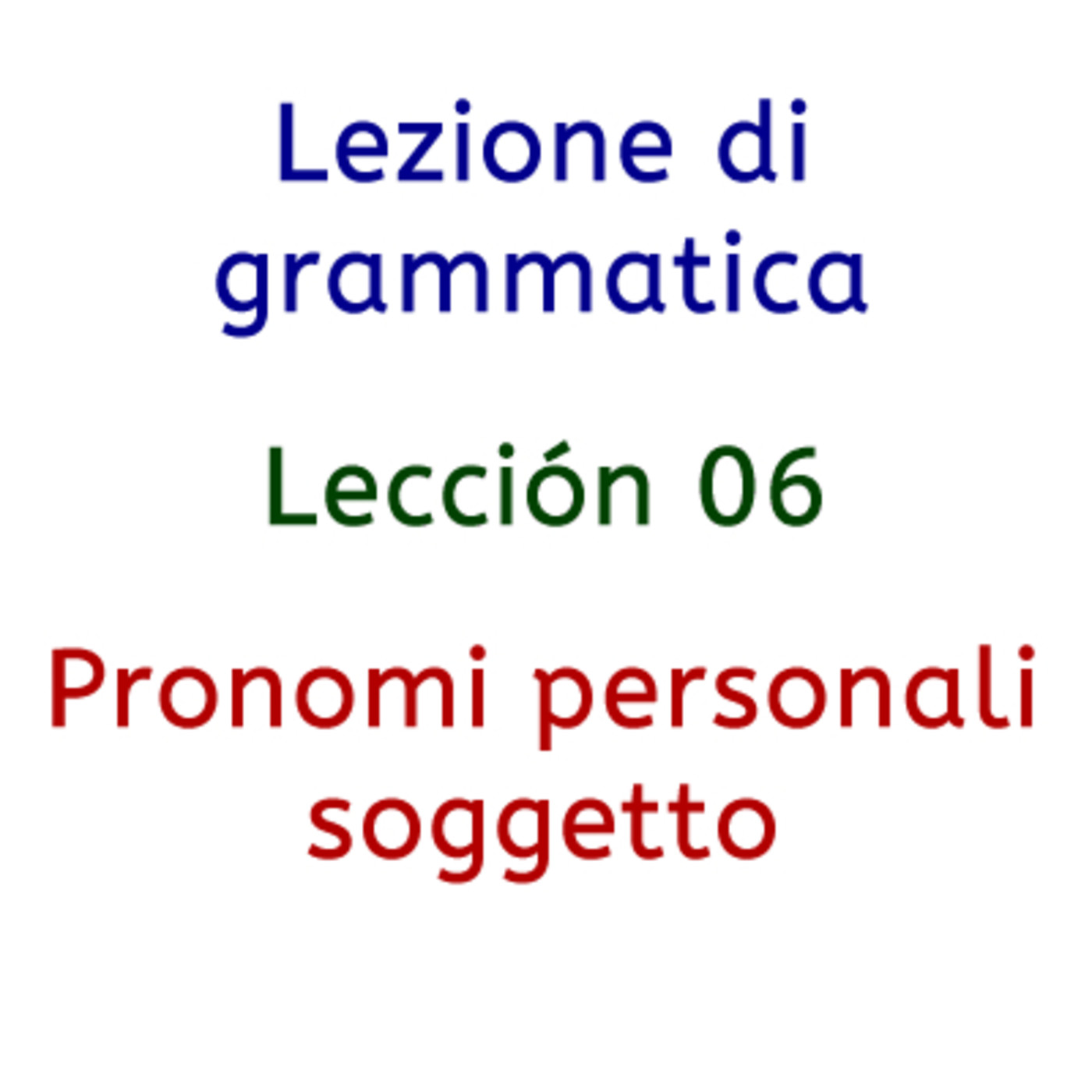 Corso di italiano spiegato in spagnolo