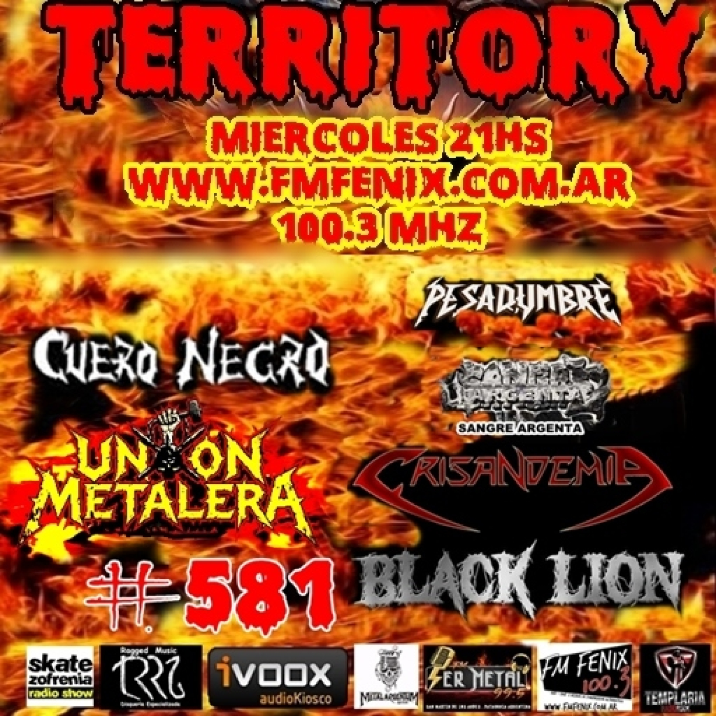 TERRITORY RADIO #481 (16-04-2026) -CRISANDEMIA - BLACK LION