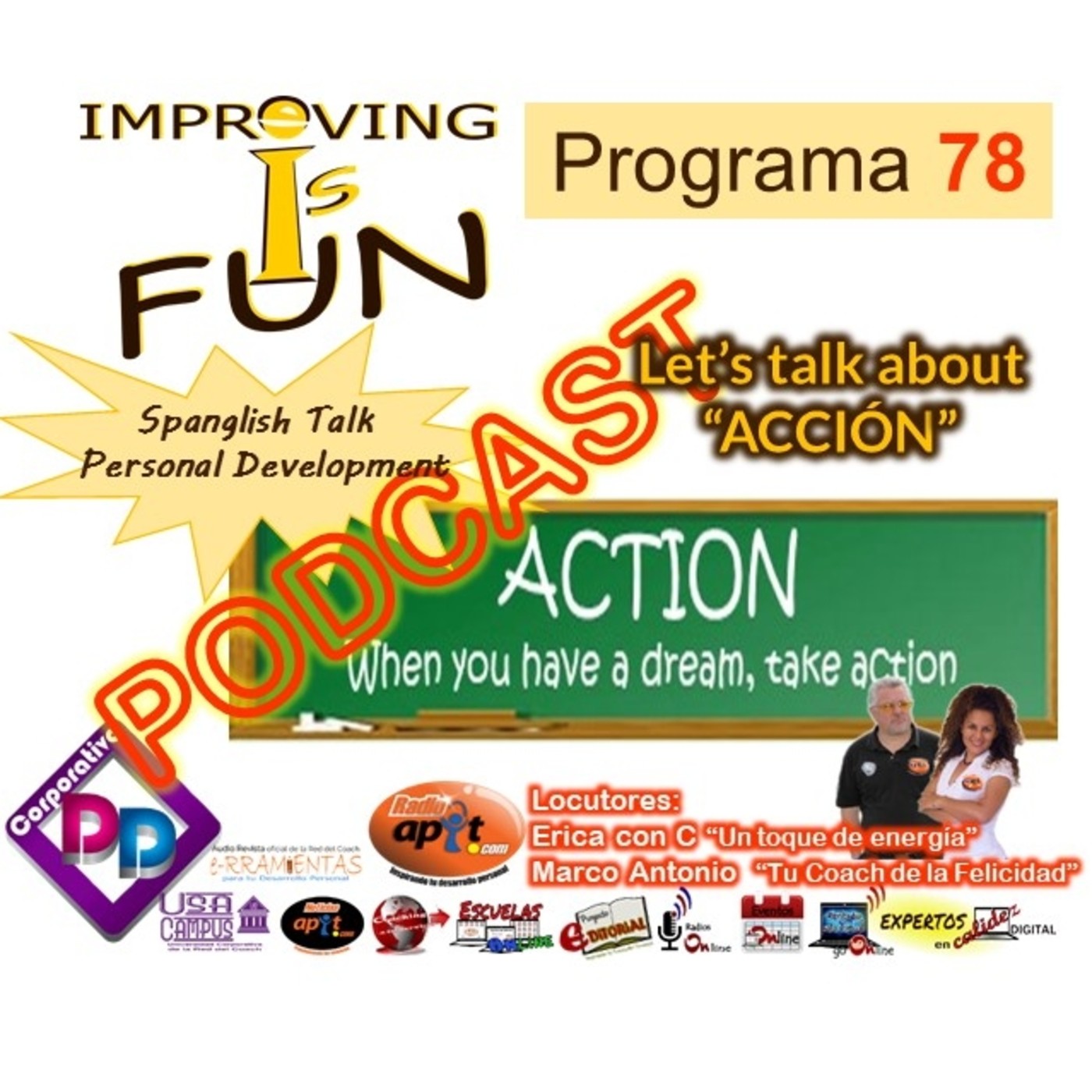 IMPROVING IS FUN con ERICA DE LA O y Marco