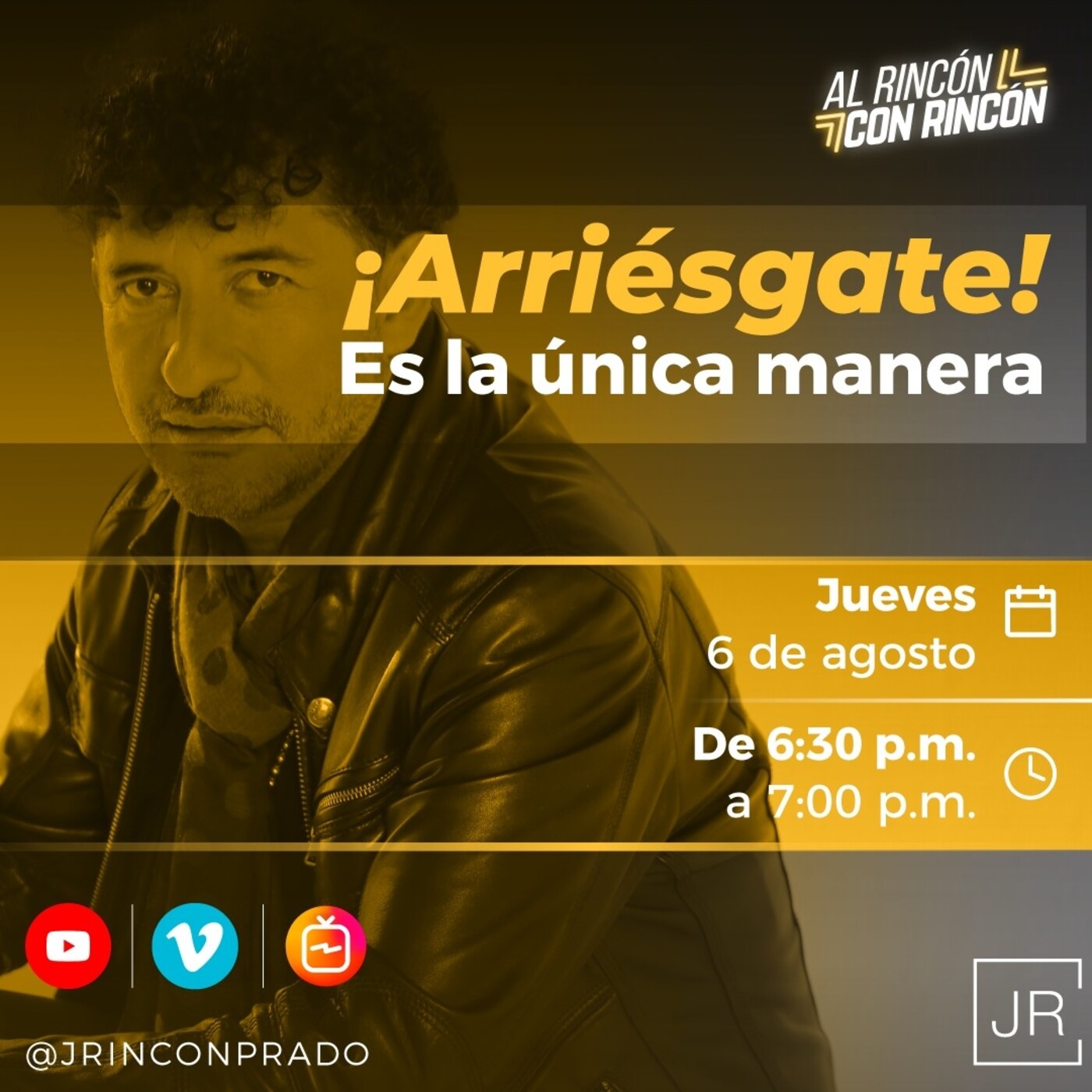 Al Rincón con Rincón