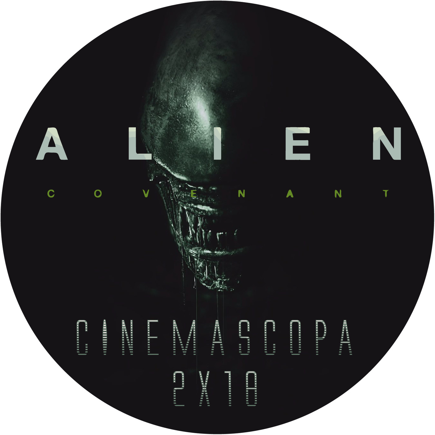 Cinemascopa 2x18 - Alien Covenant episode artwork
