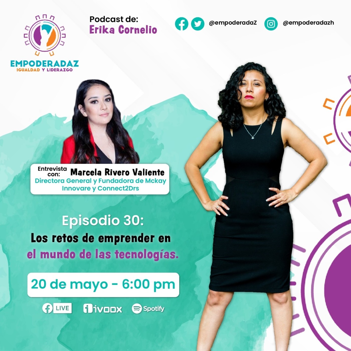 EmpoderadaZ. El Podcast de Erika Cornelio