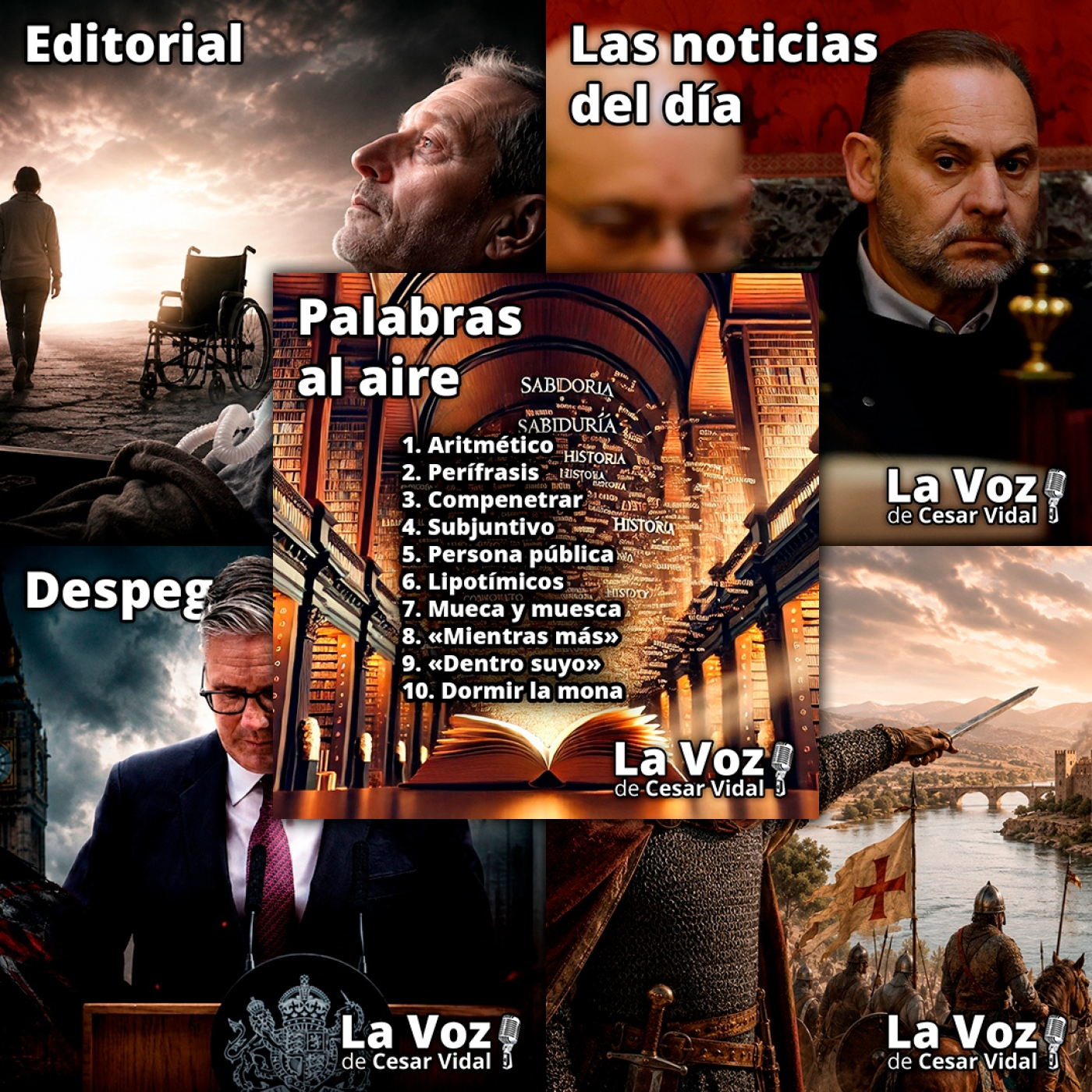 Programa Completo de La Voz de César Vidal - 22/06/26 episode artwork