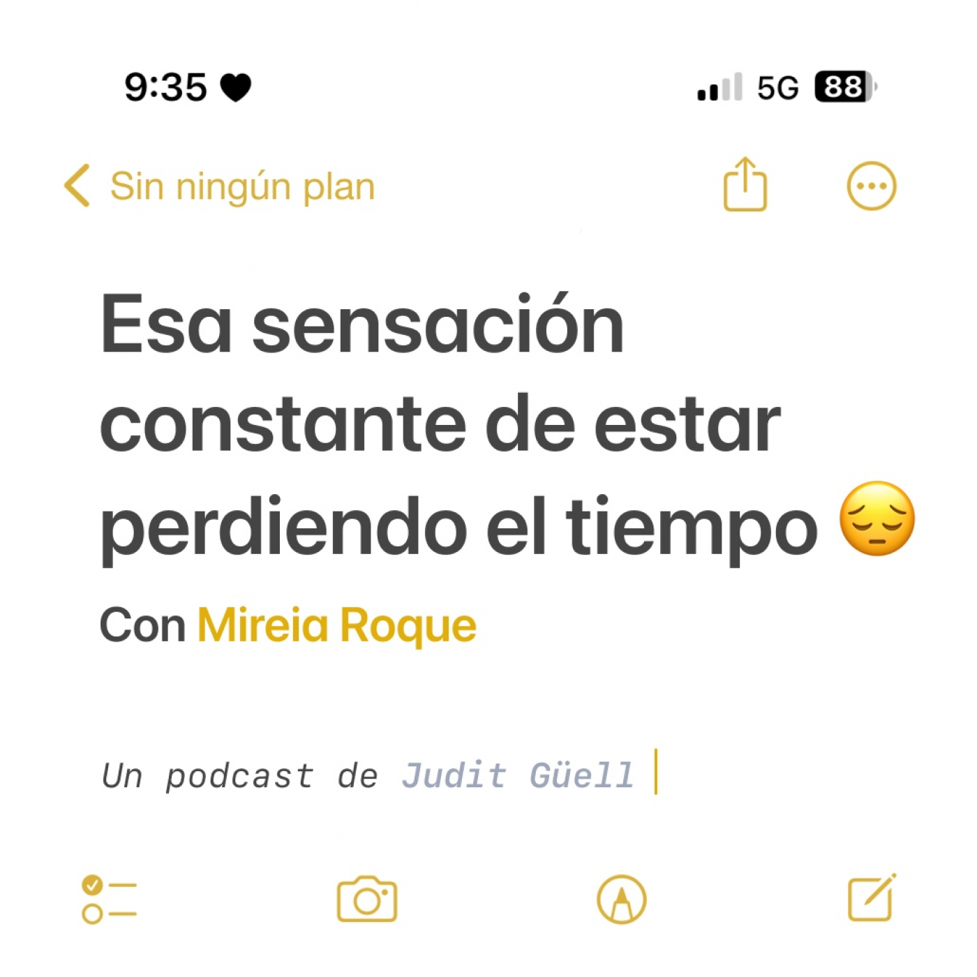 Sin ningún plan