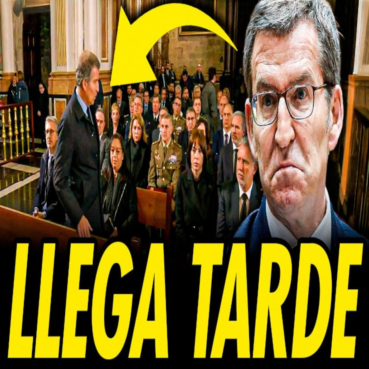 Feijóo y el desastre del pp: tarde al funeral de la dana y caída en encuestas