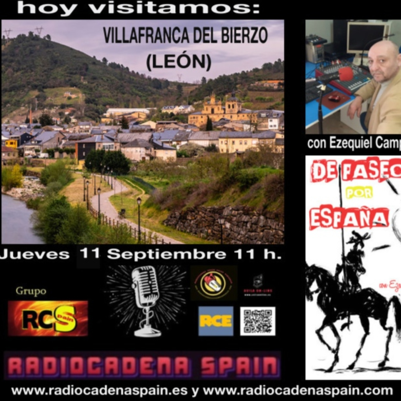 55- DE PASEO POR ESPAÑA hoy VILLAFRANCA DEL BIERZO programa 55 episode artwork