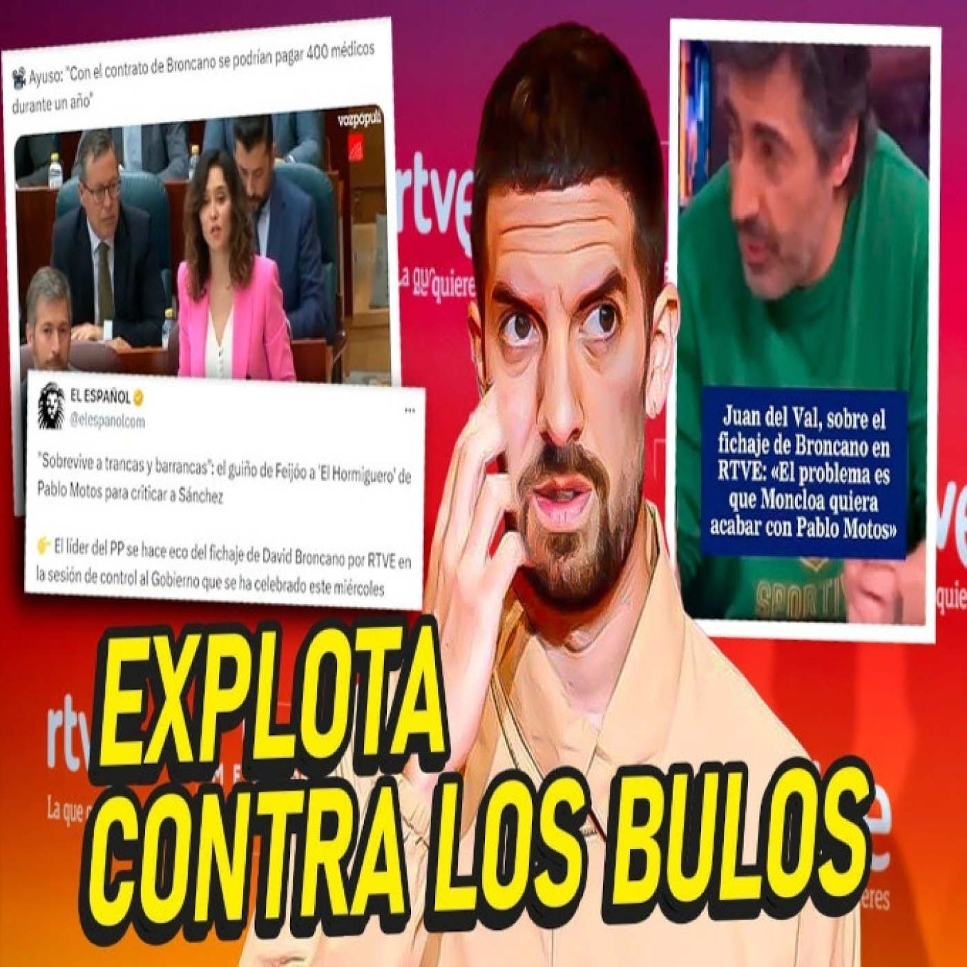 Broncano explota: los bulos sobre su fichaje en tve