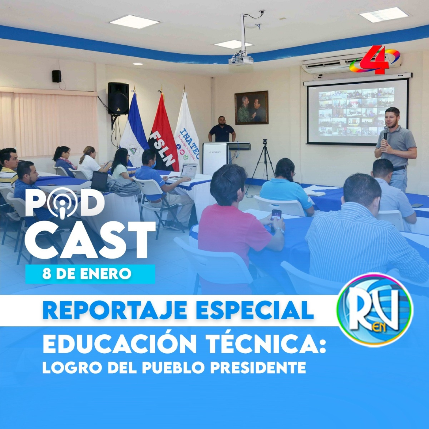 19 años de Pueblo Presidente: Transformación de Educación Técnica en Nicaragua   | Revista en Vivo episode artwork