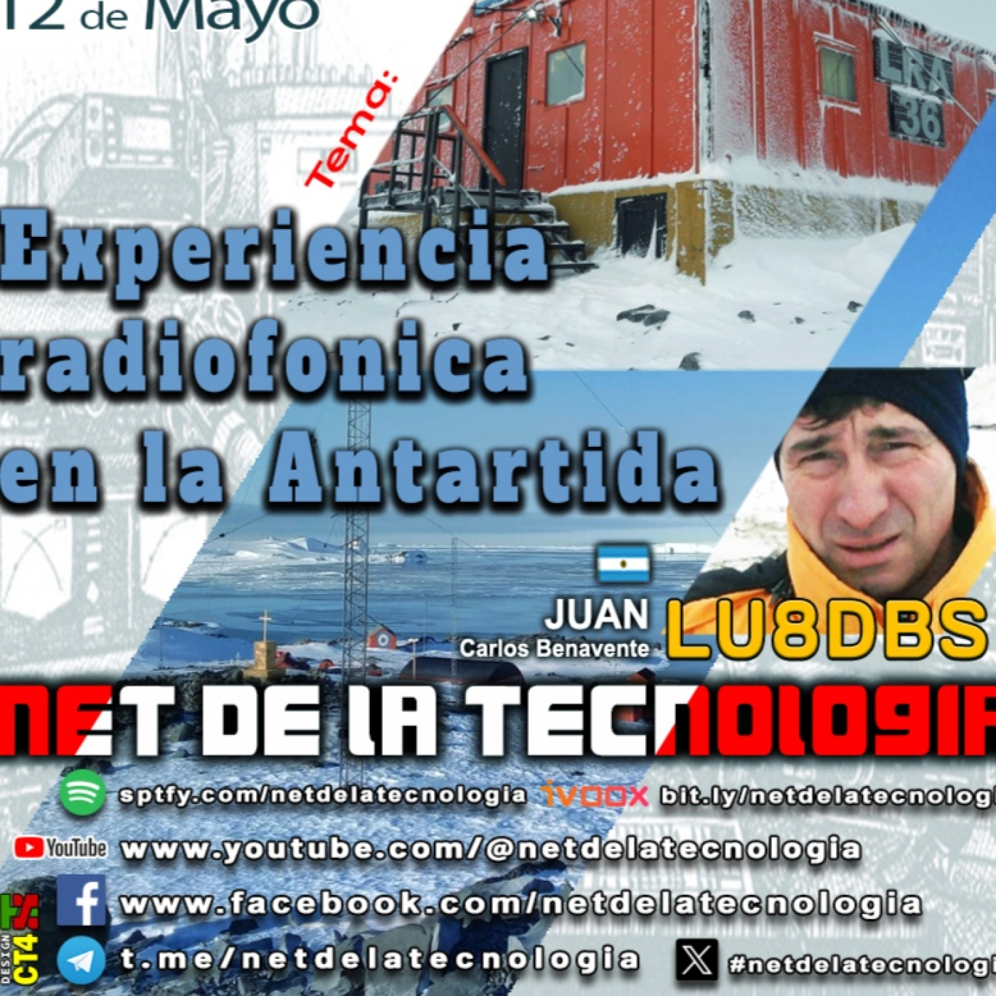#451 La Experiencia Antartica de un radioaficionado episode artwork