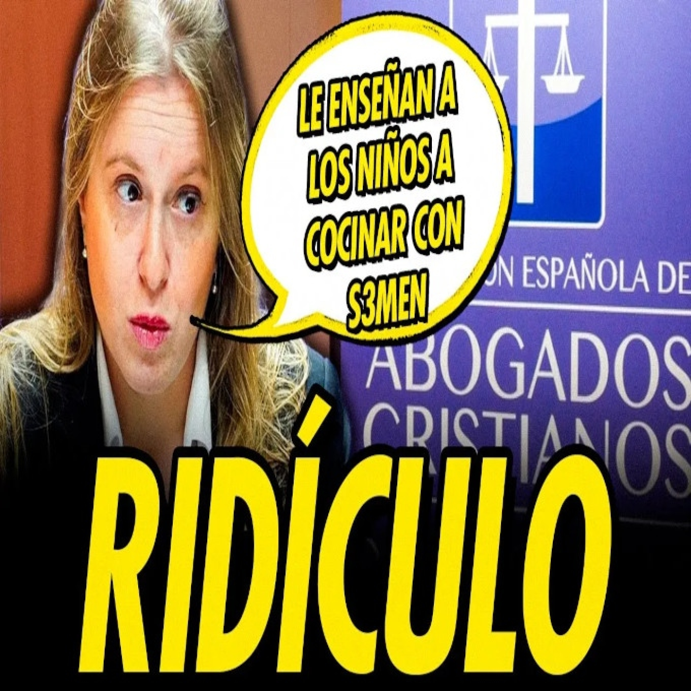 DELIRIO TOTAL: ABOGADOS CRISTIANOS DICE QUE ENSEÑAN A LOS NIÑOS A COCINAR CON S3MEN