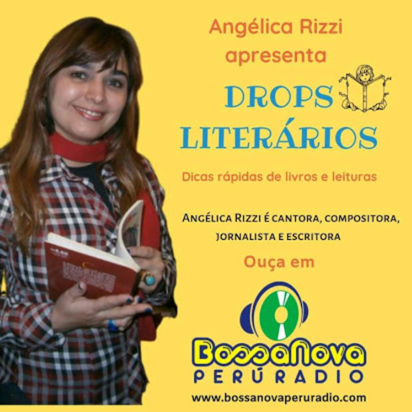 Drops Literários com Angélica Rizzi