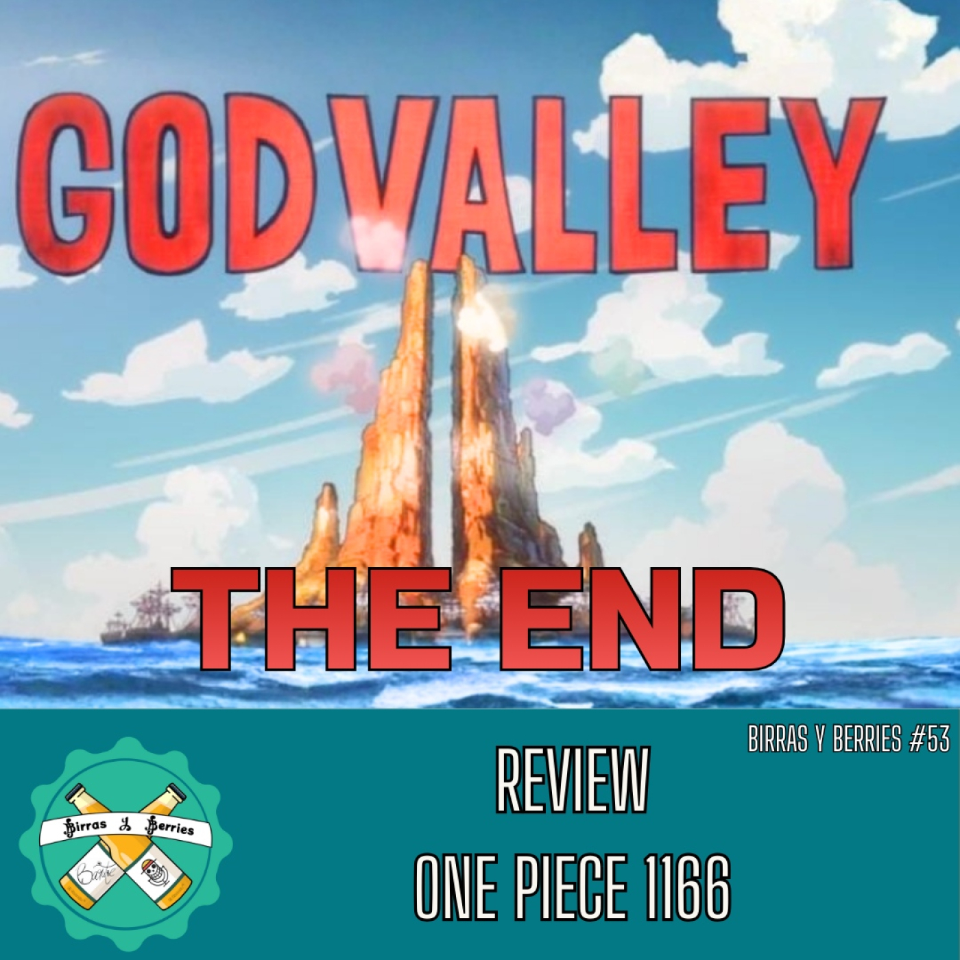 #53 | Review One Piece 1166: El fin de God Valley episode artwork