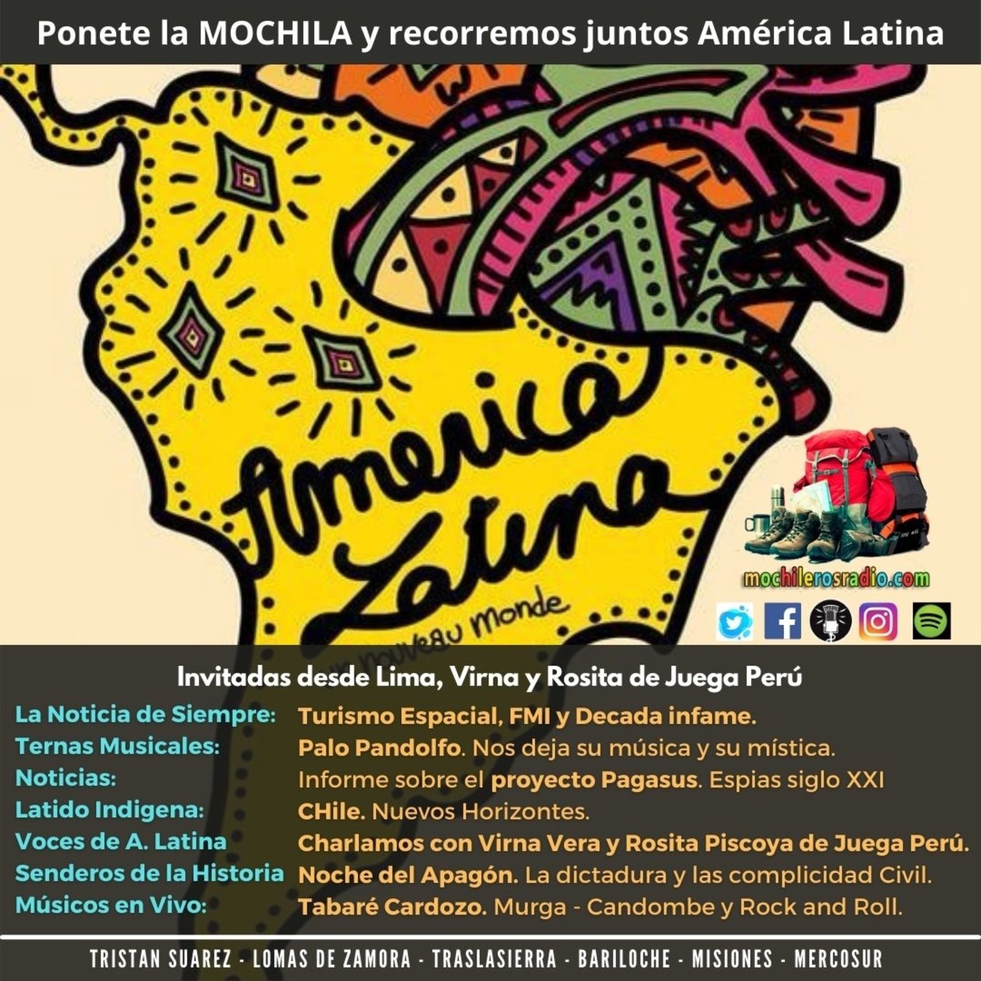 Mochileros 261 - 23 de Julio 2021 episode artwork