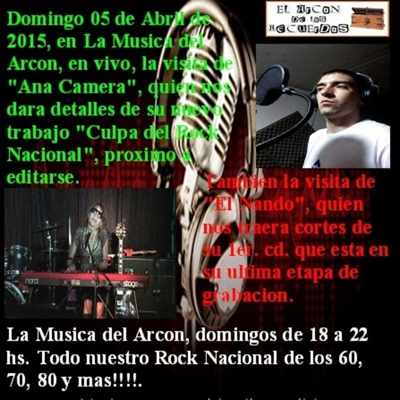 El Arcón del Rock Argento - Emisión nº 194 - 26-07-2020 - Extracto entrevista a Ana Camera episode artwork