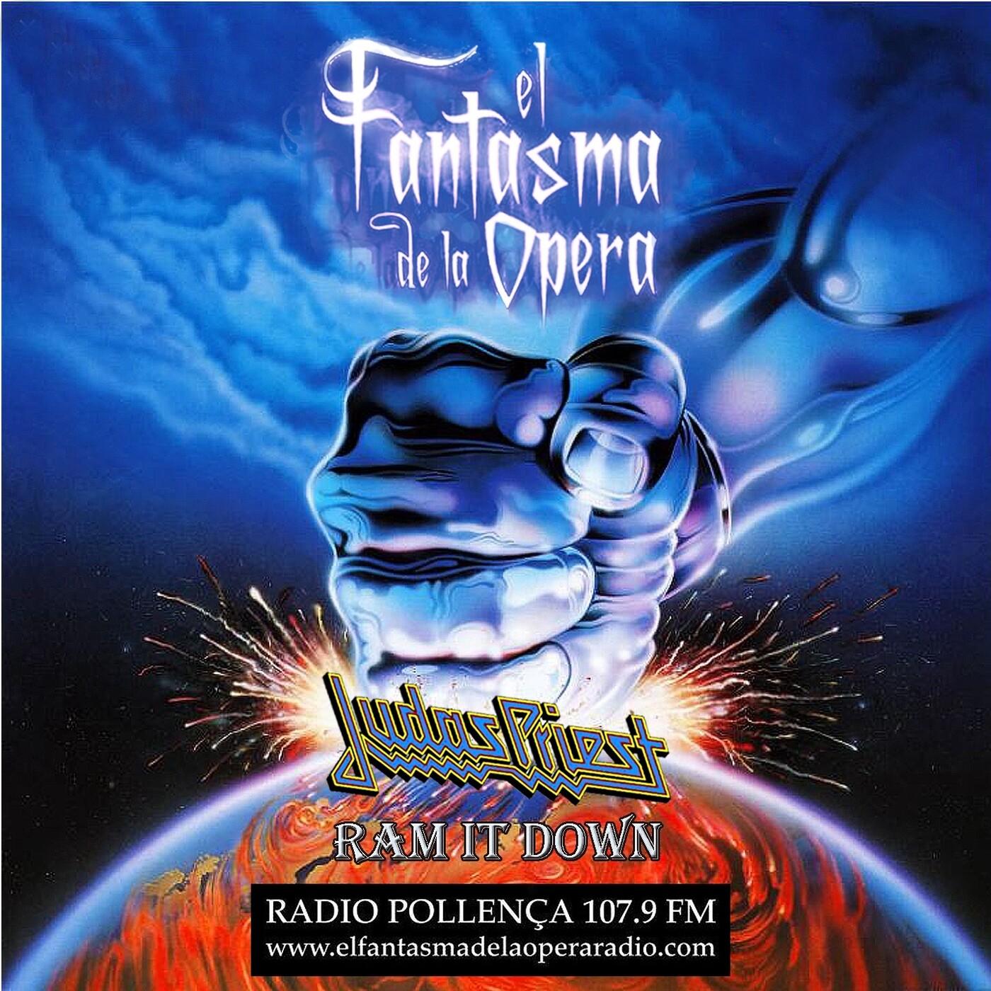 El Fantasma de la Ópera Radio 10-02-21 Especial Judas Priest RamIt Down episode artwork