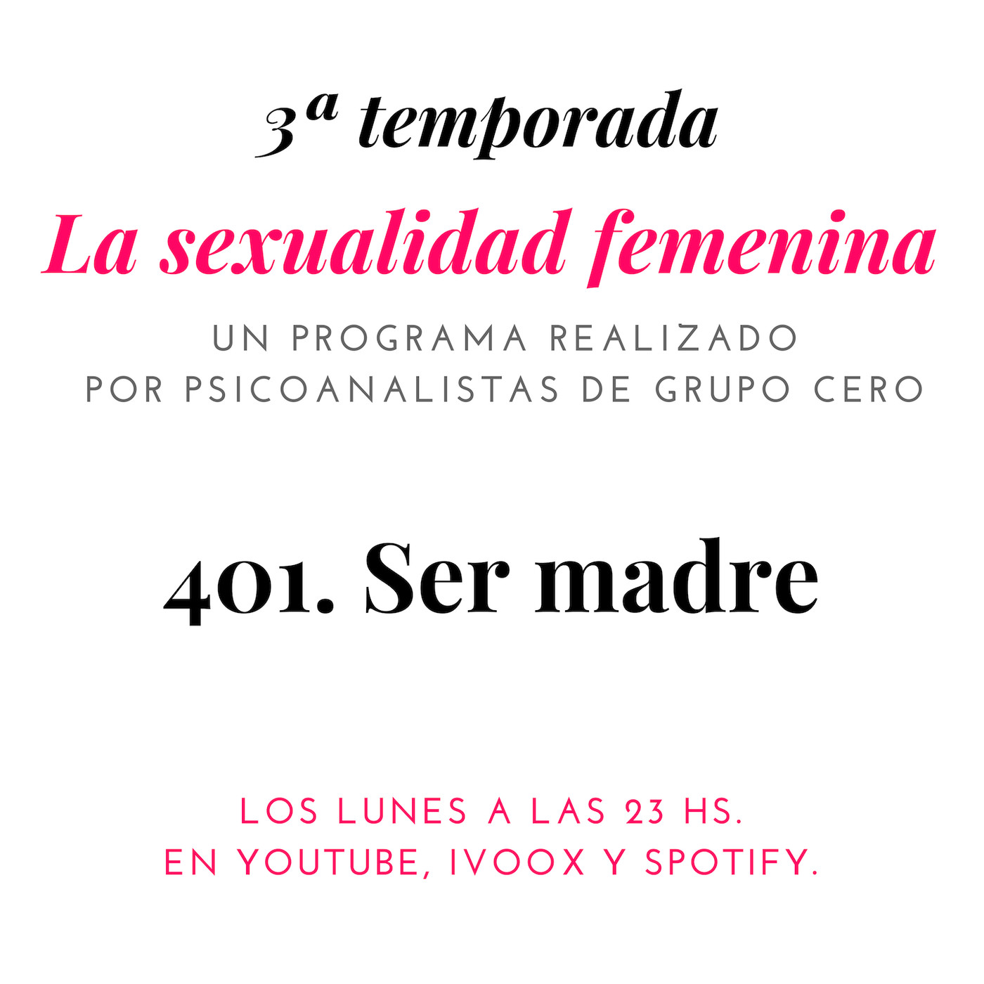 La sexualidad femenina radio.