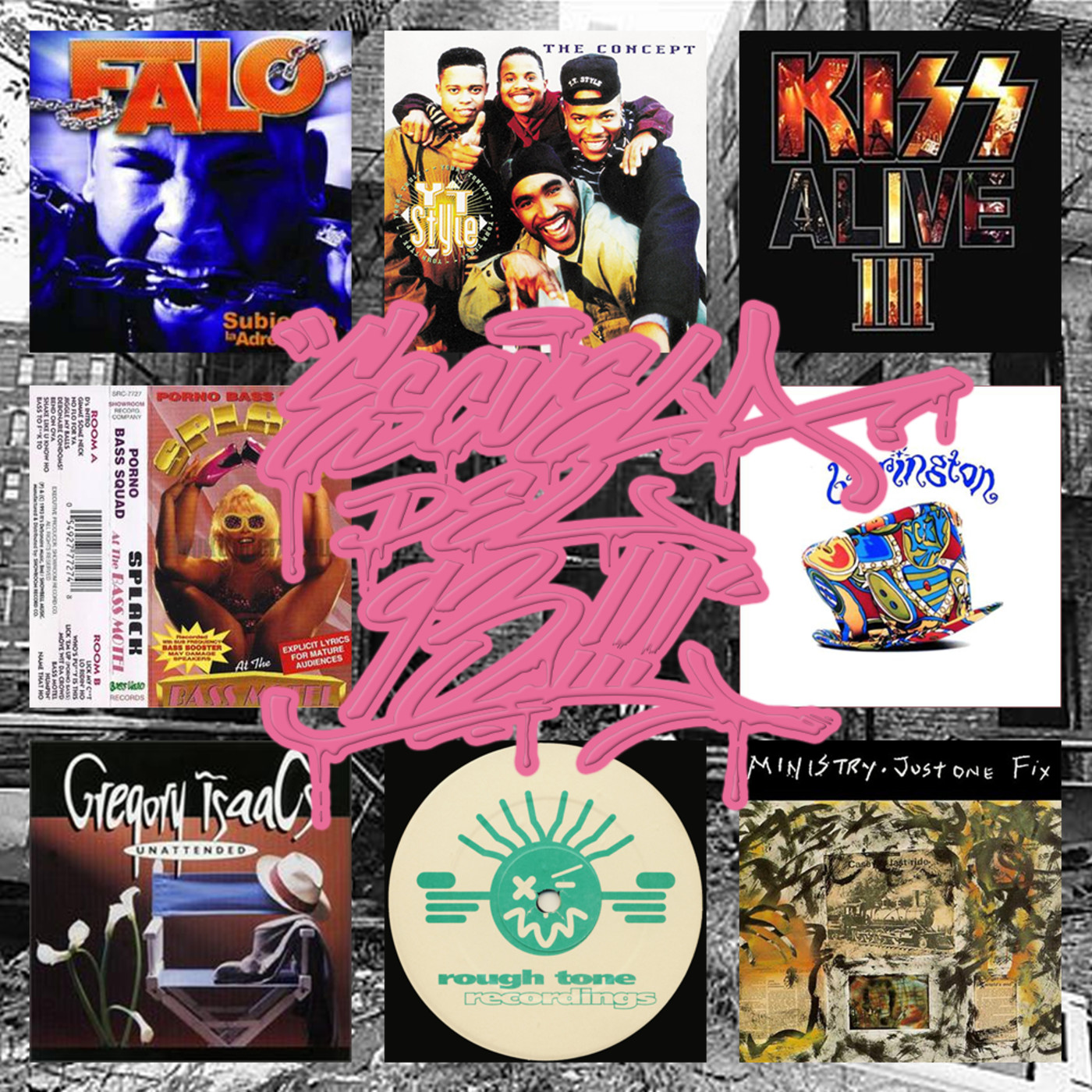 03-Falo, Barrington Levy, Rakim, Ministry, Gregory Isaac, Porno Bass Squad, YT Style, Kiss, TNT